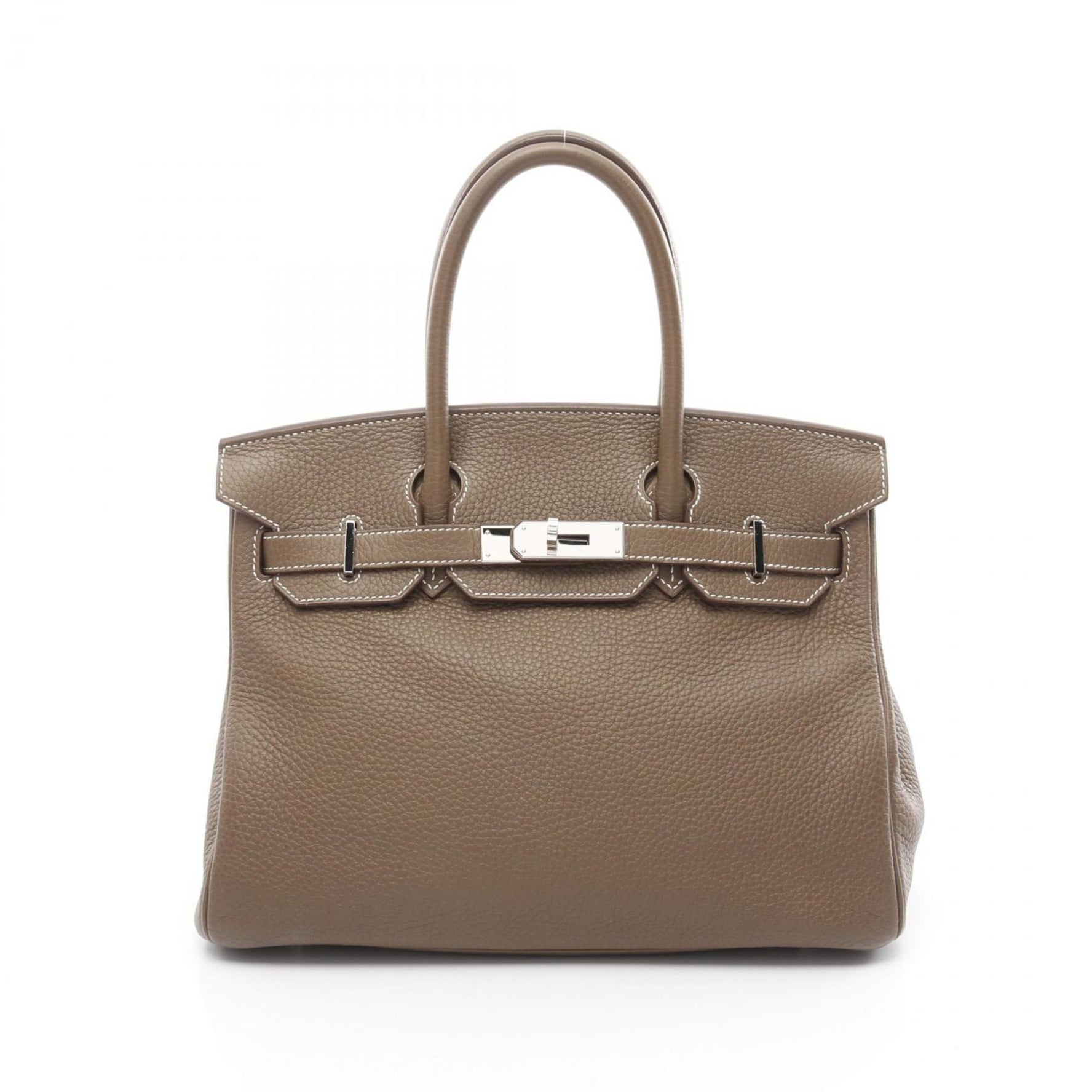 Hermes HERMES Birkin 30 Etoupe Handbag Taurillon Clemence Women's Brown