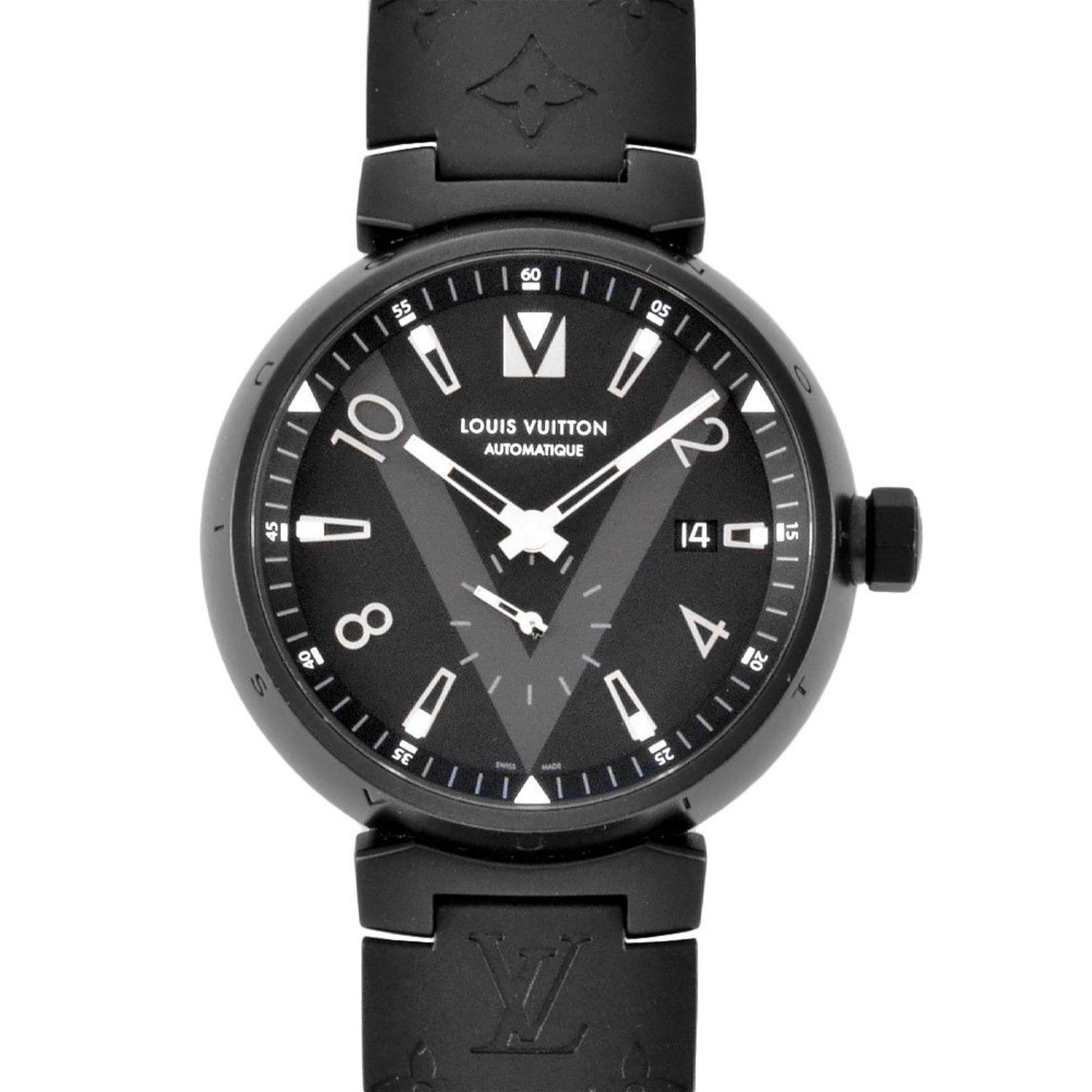 Louis Vuitton LOUIS VUITTON Tambour Watch Automatic Dial