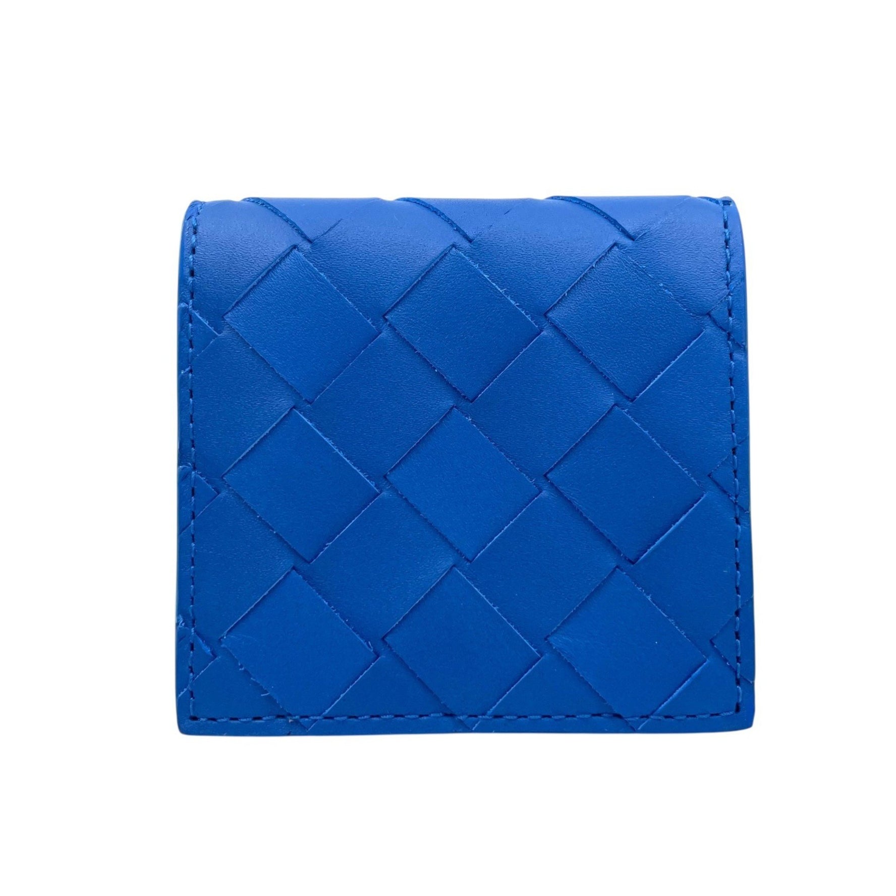 BOTTEGA VENETA Maxi Intrecciato Wallet/Coin Case, Leather, with Dust Box, Men's/Women's