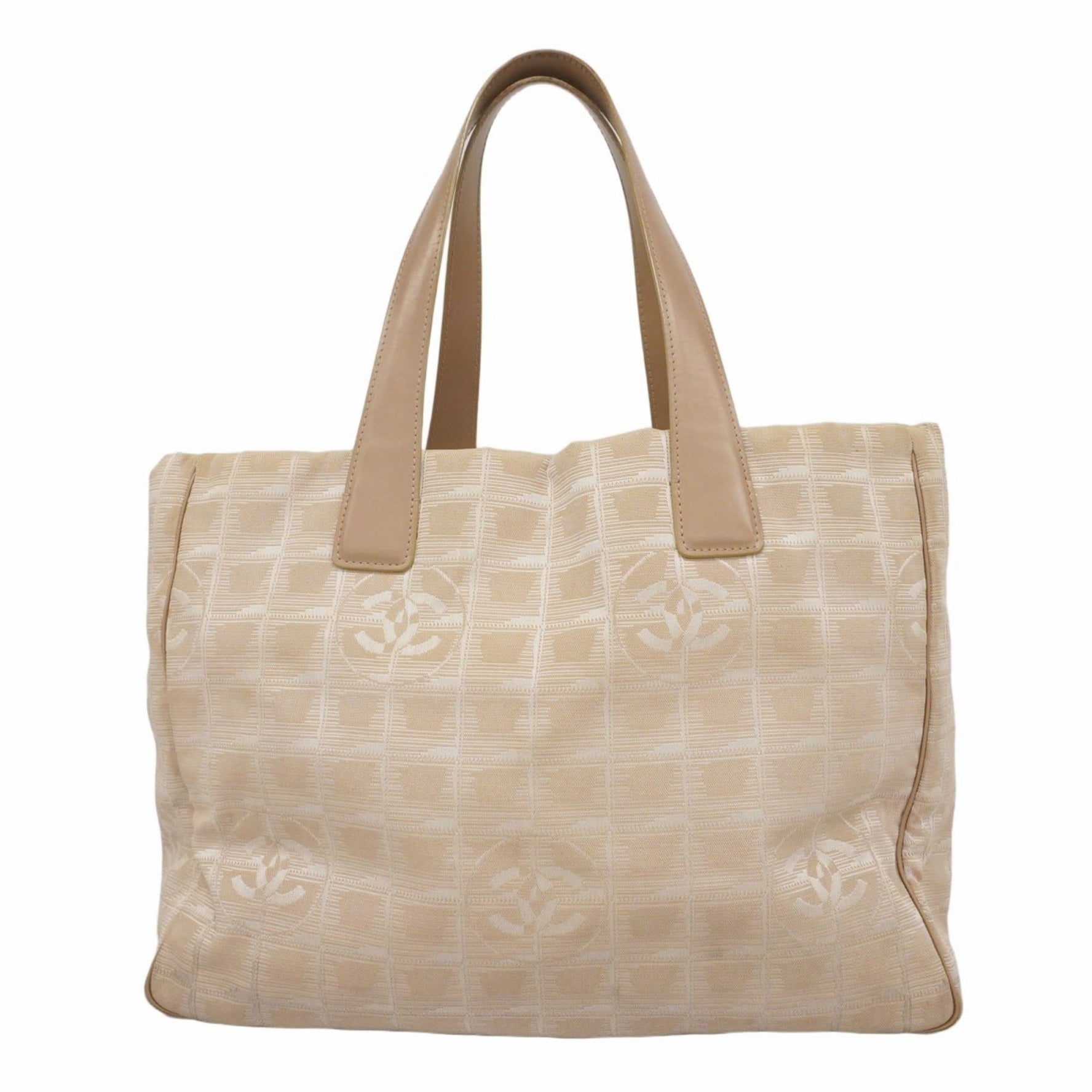 Chanel Nylon Tote Bag, Champagne