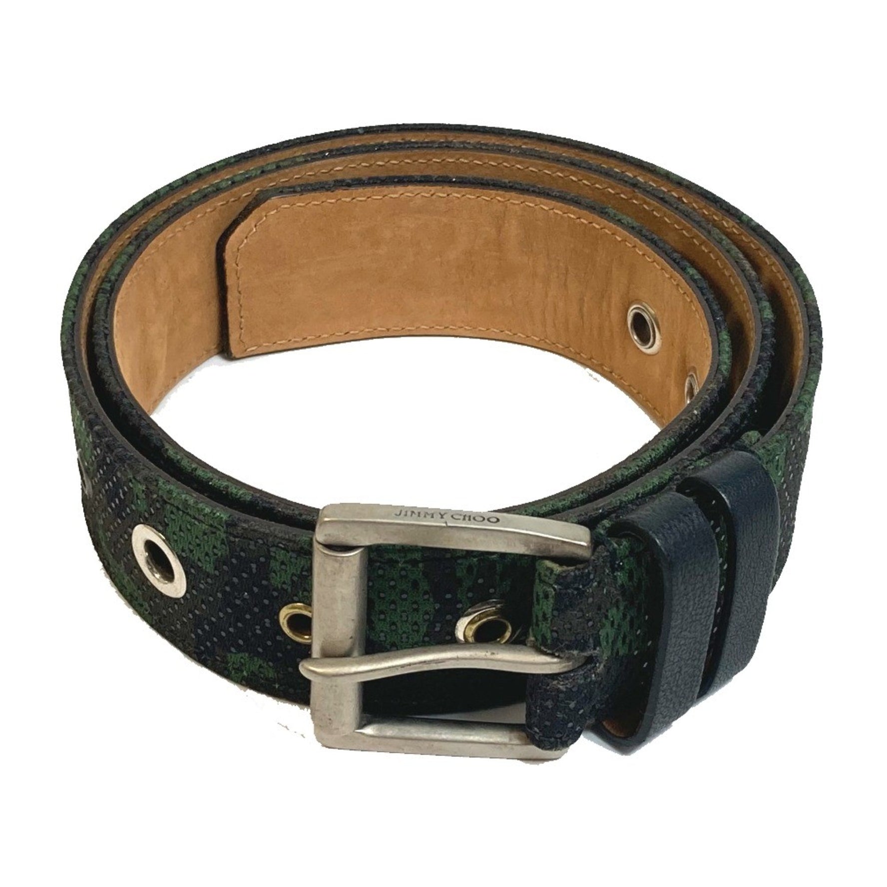 Jimmy Choo buckle Fashion Accessories belt camouflage
