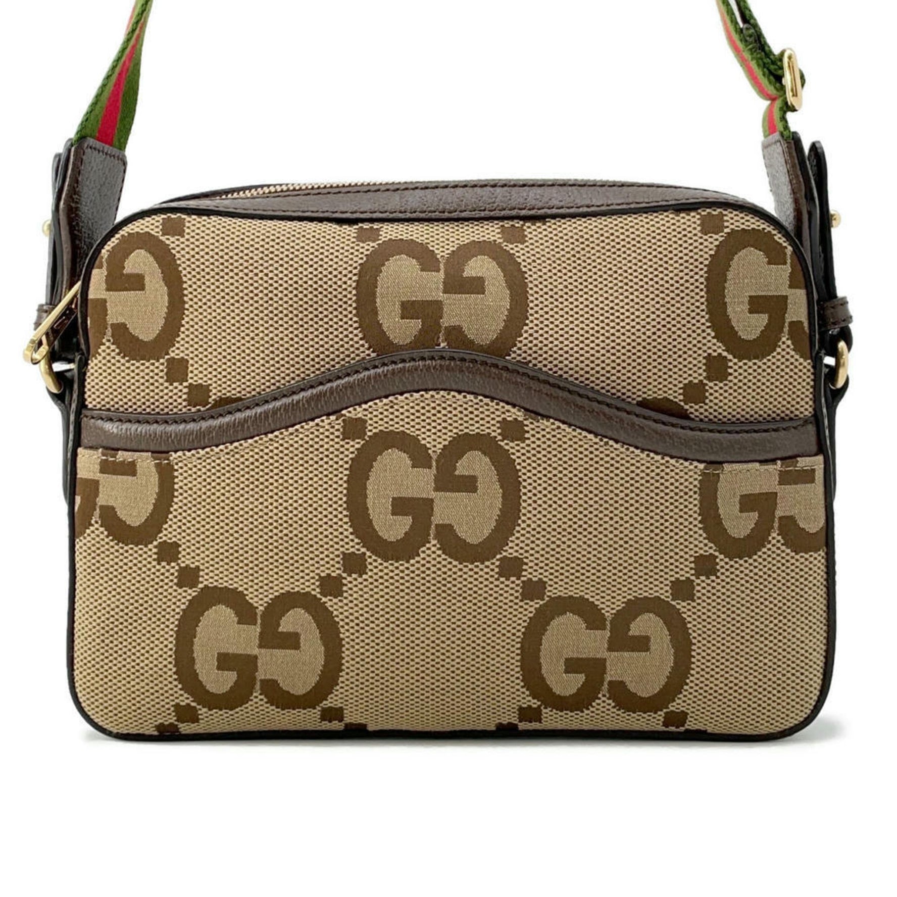 Gucci Shoulder Bag Jumbo GG Canvas