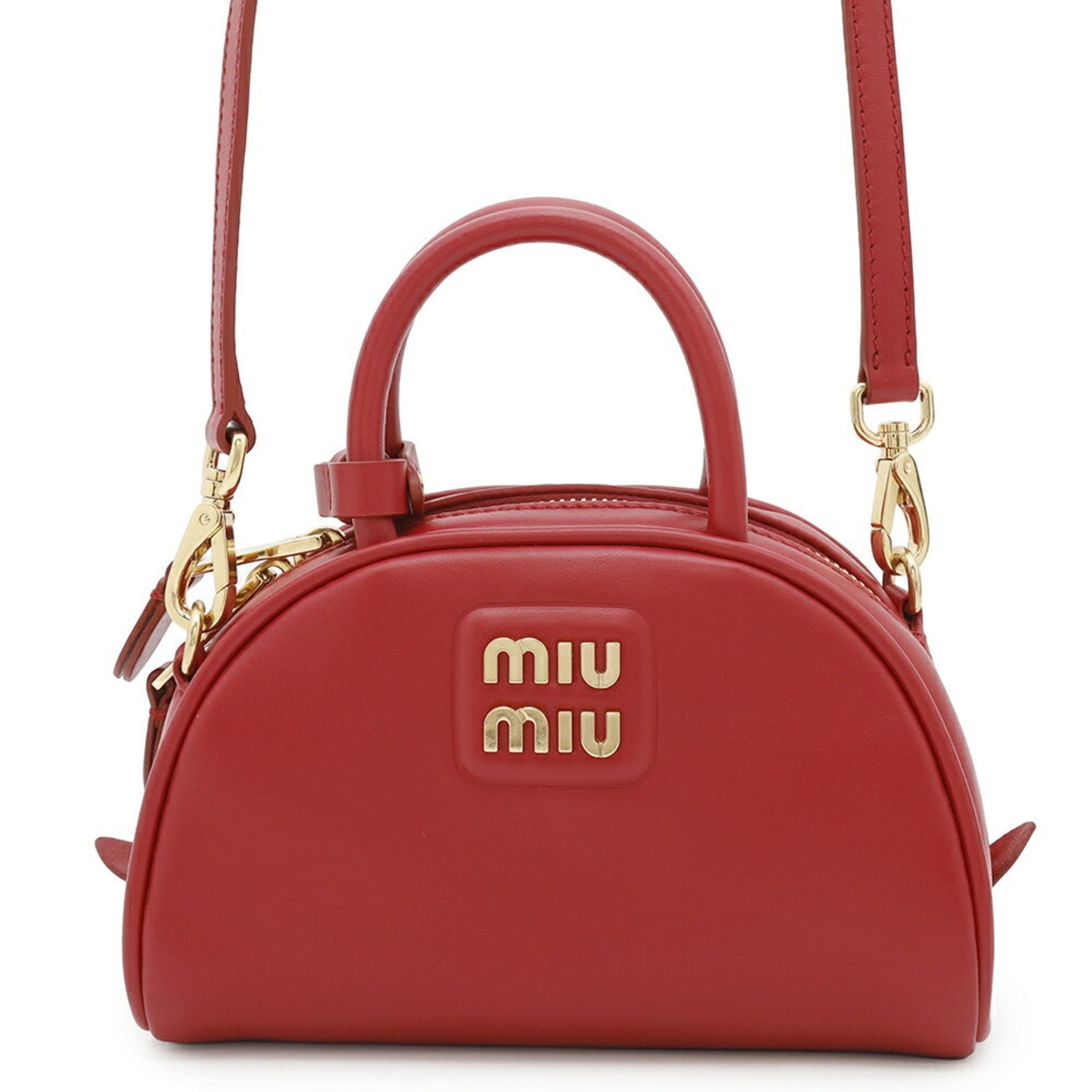 Miu Miu Miu handbag mini boston leather