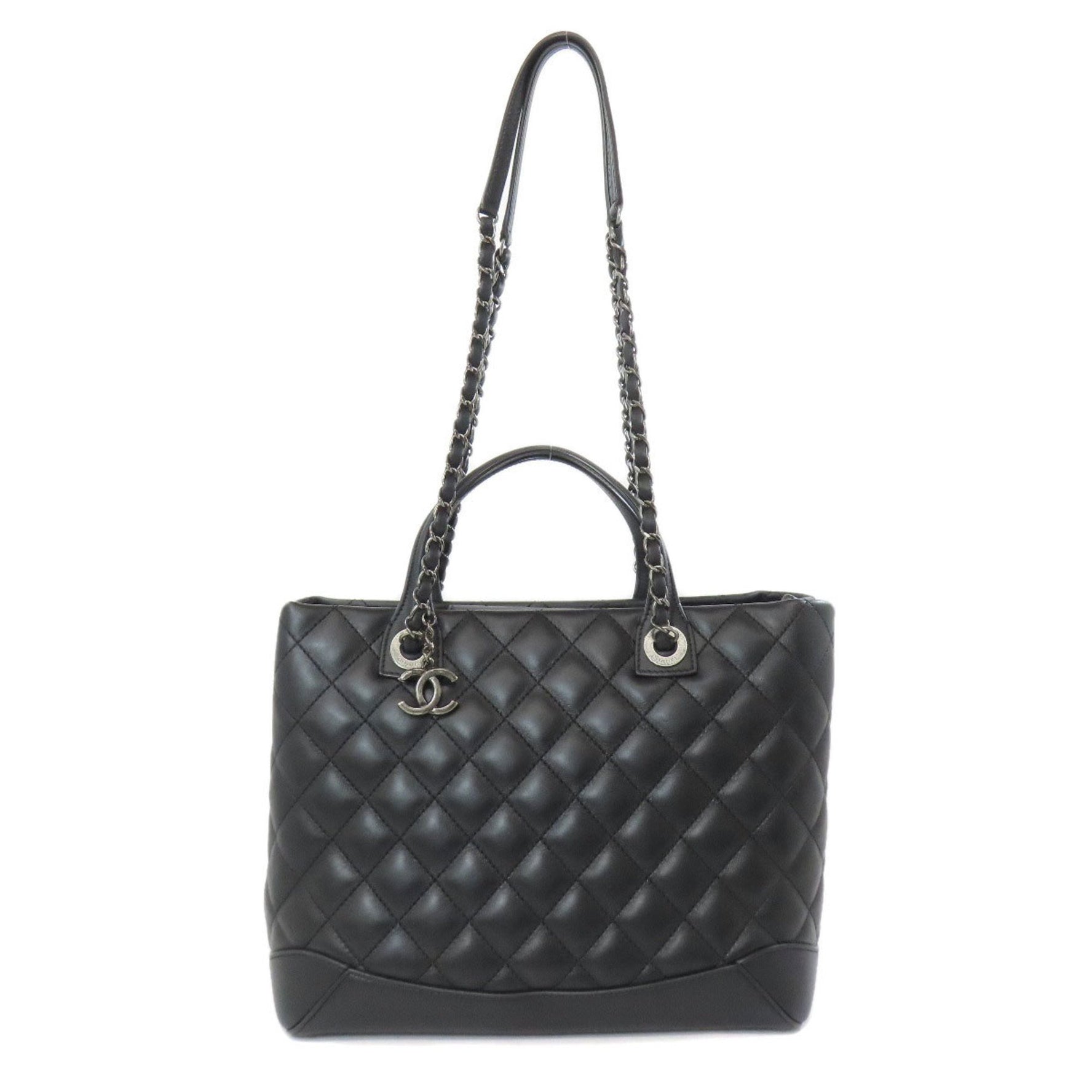 CHANEL Matelasse Tote Bag, Lambskin