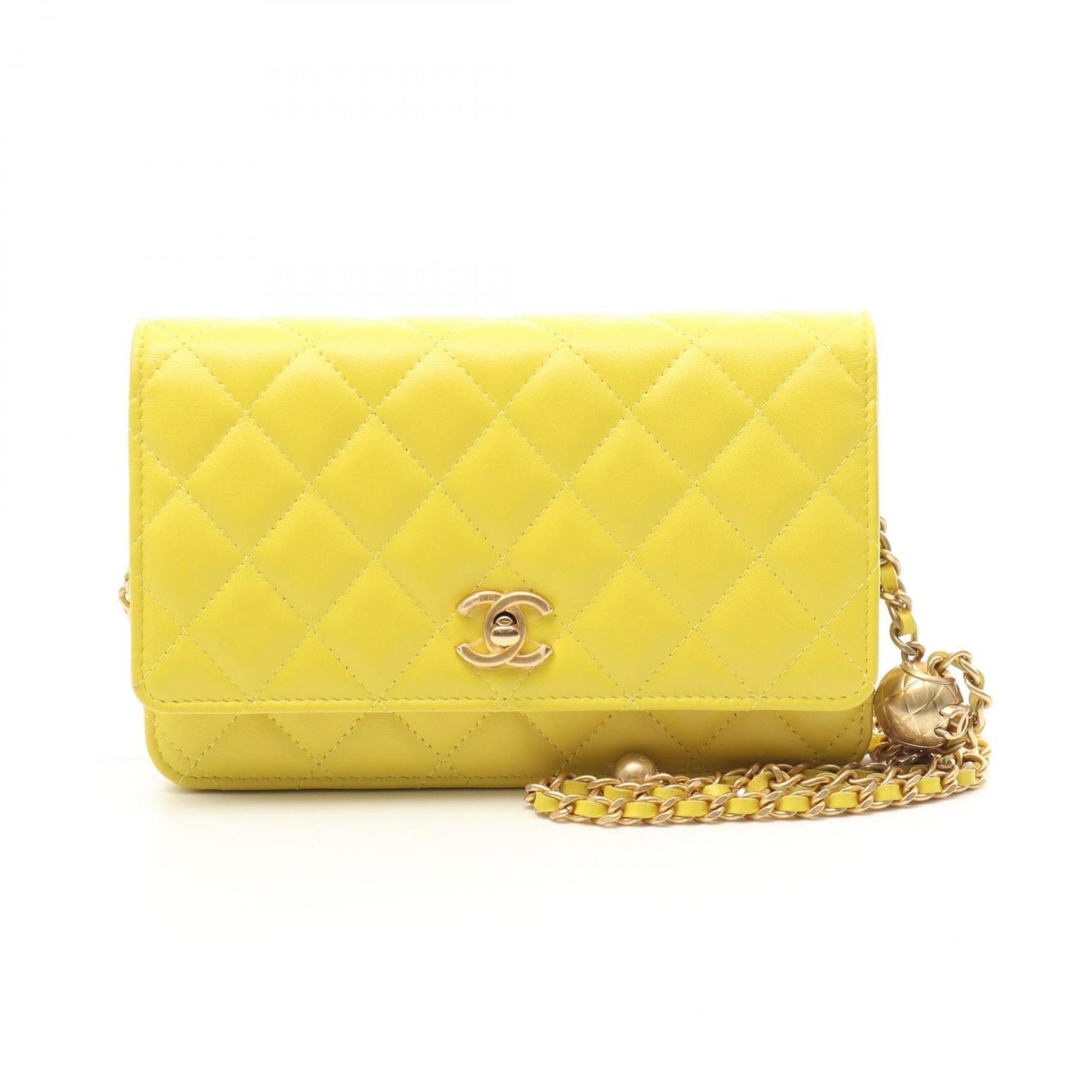 CHANEL Matelasse Shoulder Bag, Lambskin Leather