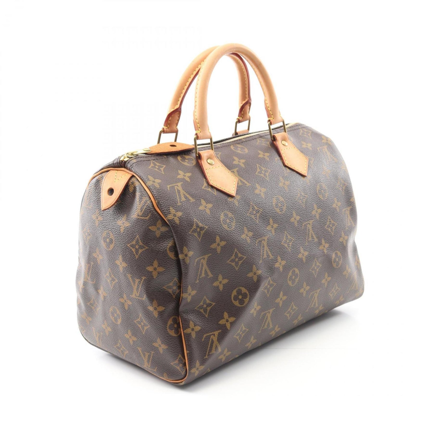 Louis Vuitton Speedy 30 Handbag, Coated Canvas and Leather, Monogram
