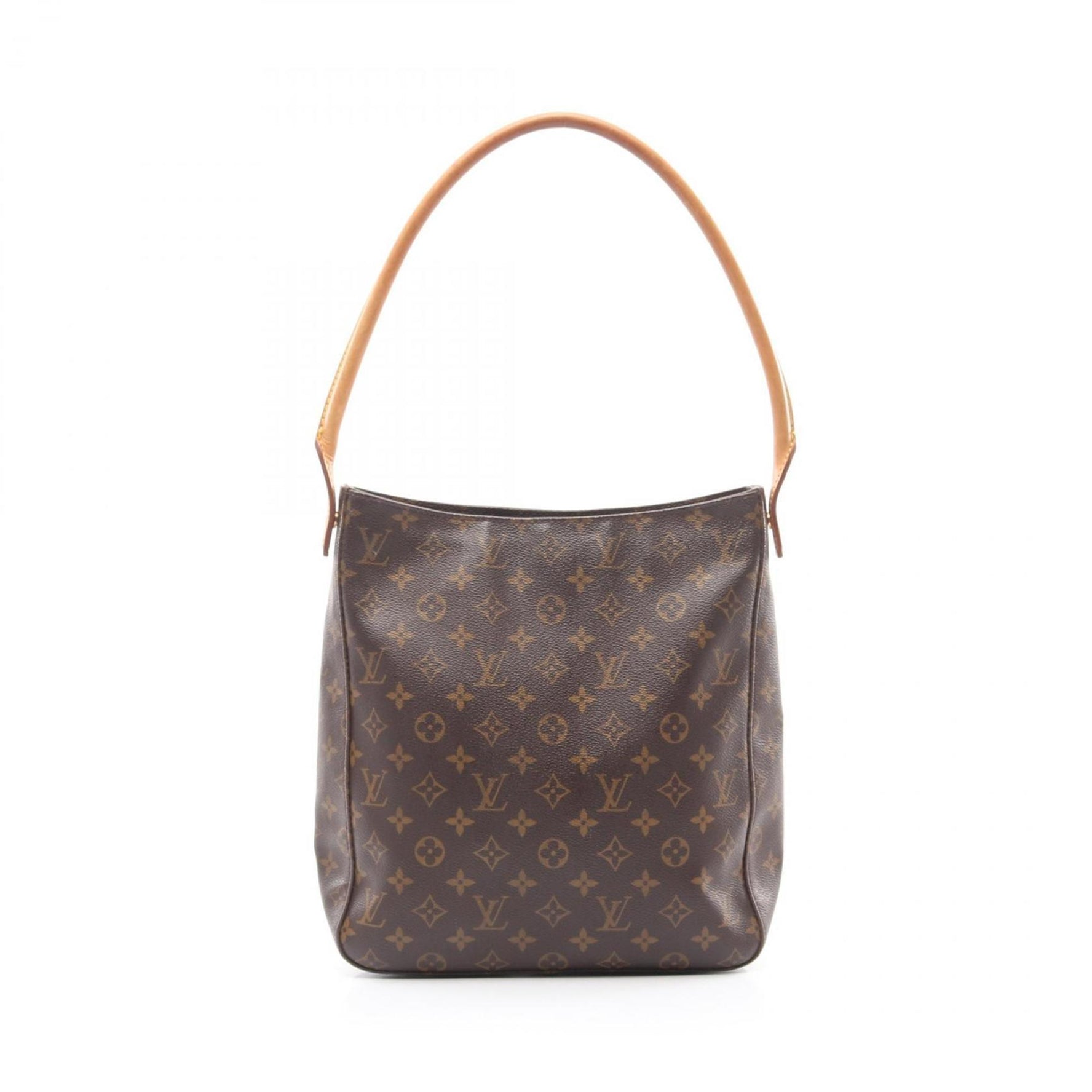 Louis Vuitton Looping GM Shoulder Bag Coated Canvas Leather Monogram