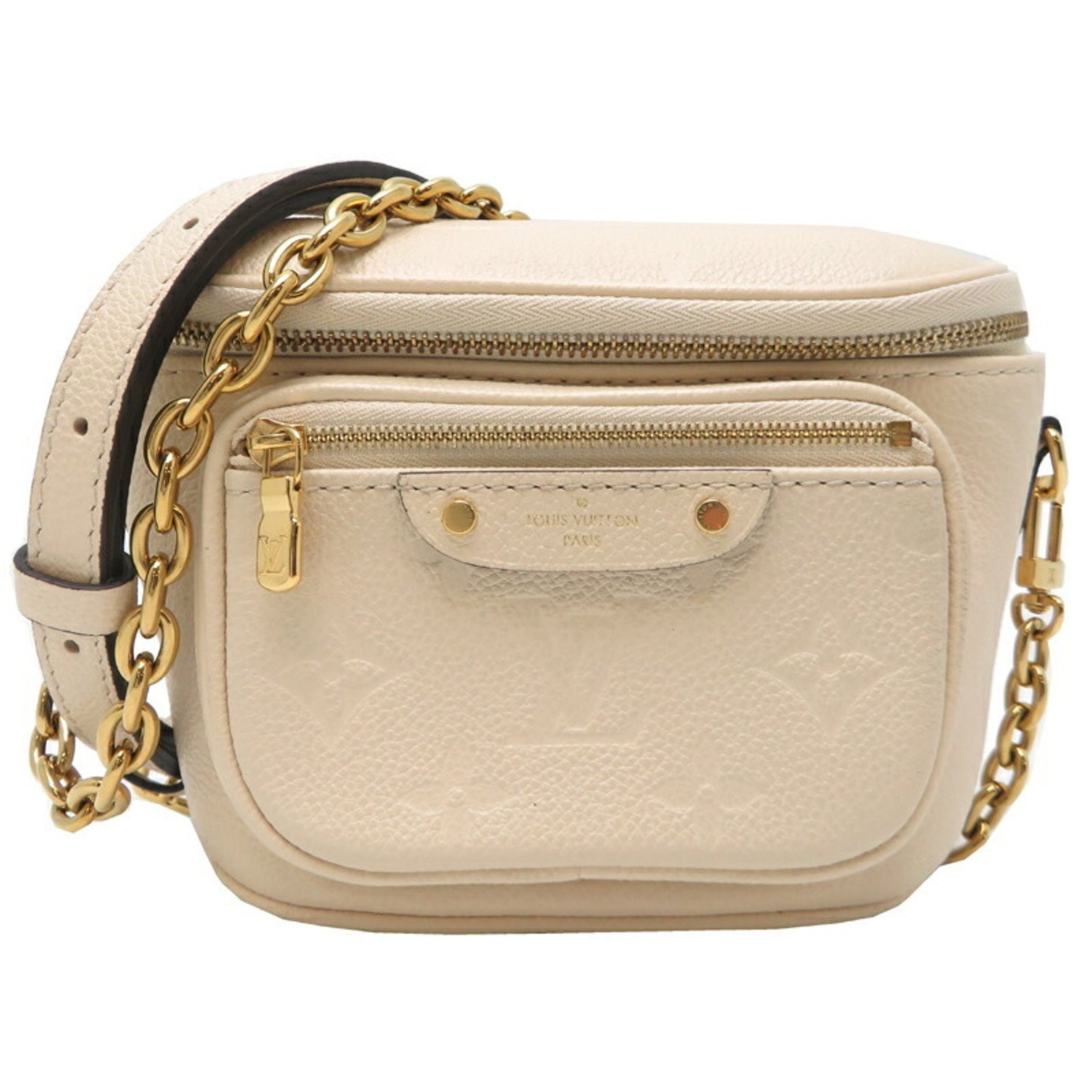 Louis Vuitton Mini Bum Bag Shoulder Monogram Empreinte Cream (Beige)