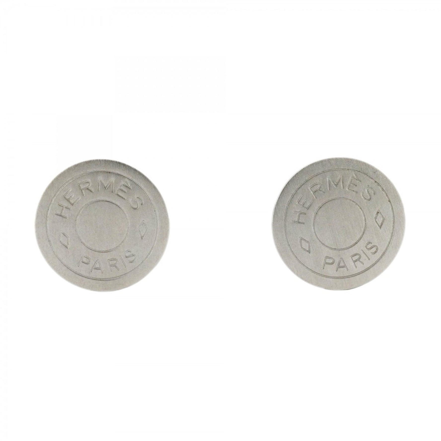 Hermes Serie Metal Earrings