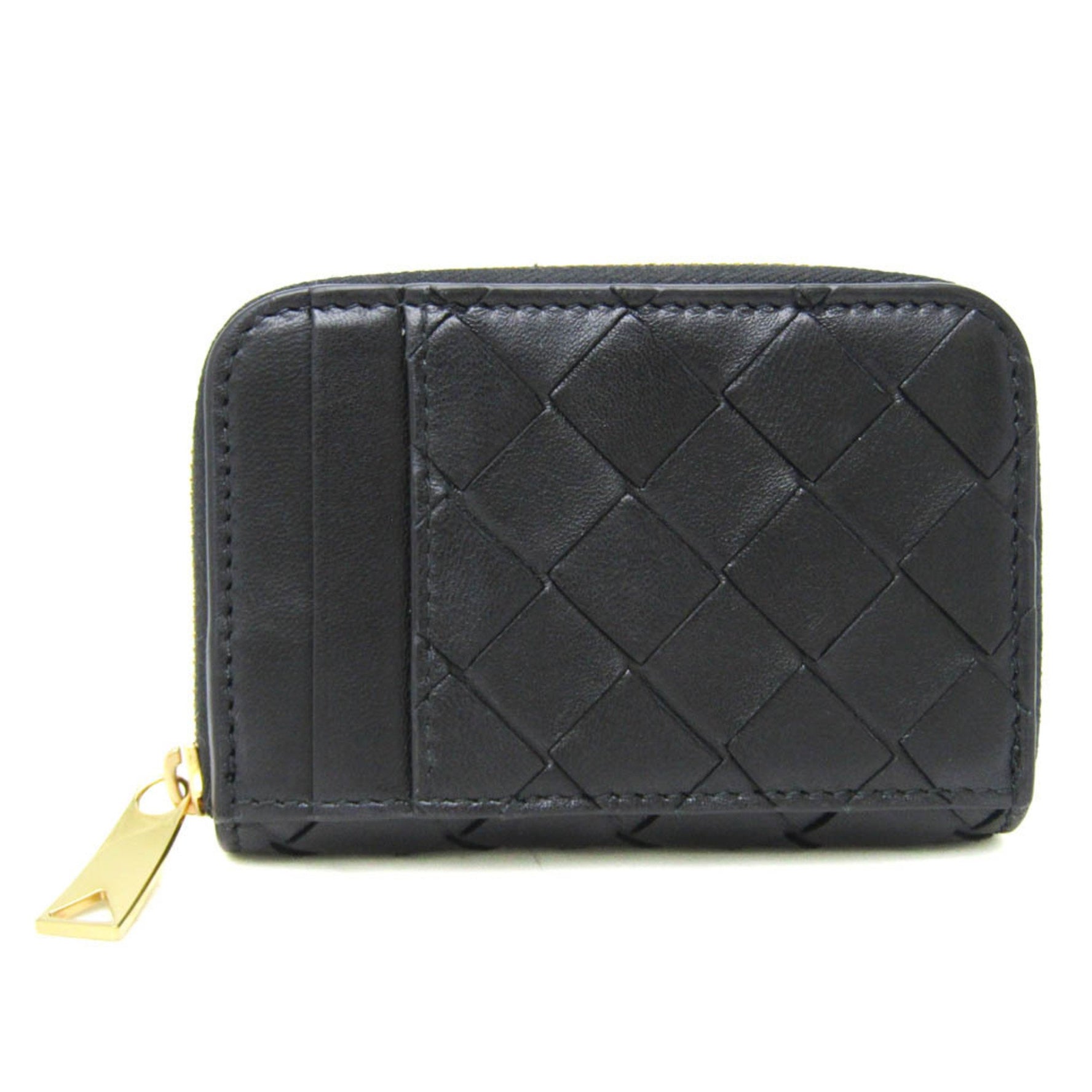 Bottega Veneta Intrecciato Coin Card Holder Women,Men Leather Coin Purse/coin Case