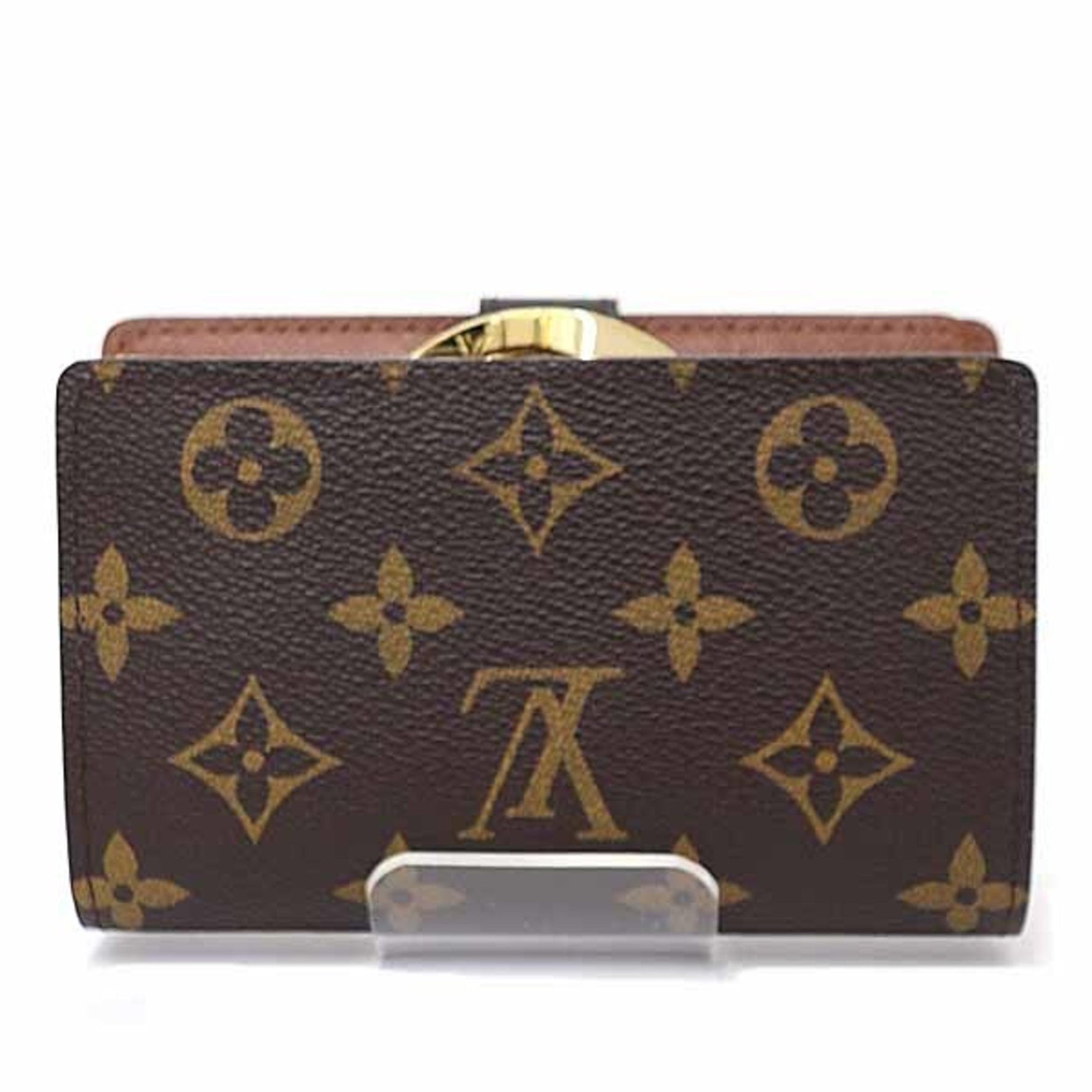 Louis Vuitton Portefeuille Viennese Bi-fold Wallet Monogram Canvas Brown