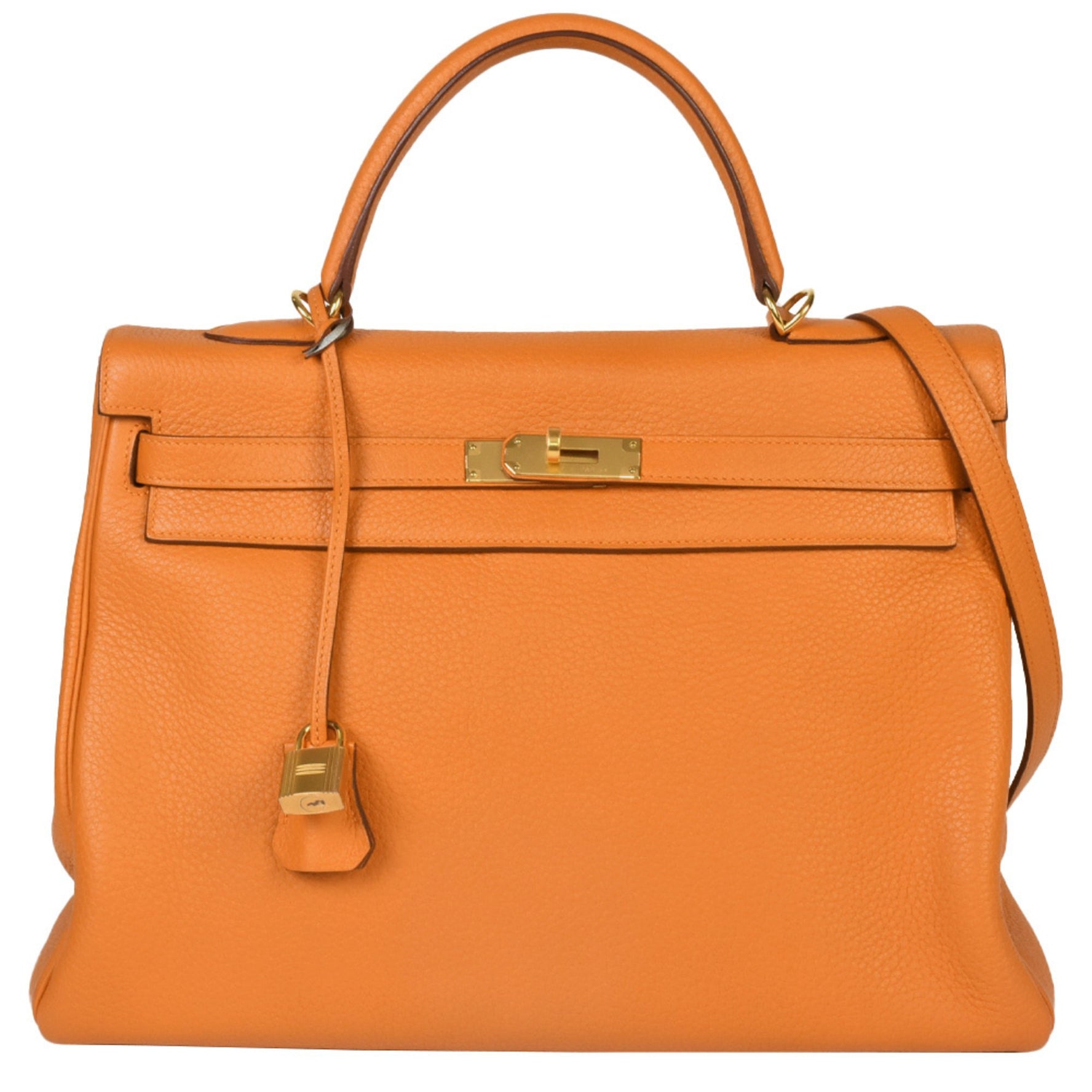 HERMES Kelly 35 Inner stitch Togo □M stamp (manufactured in 2009) Handbag