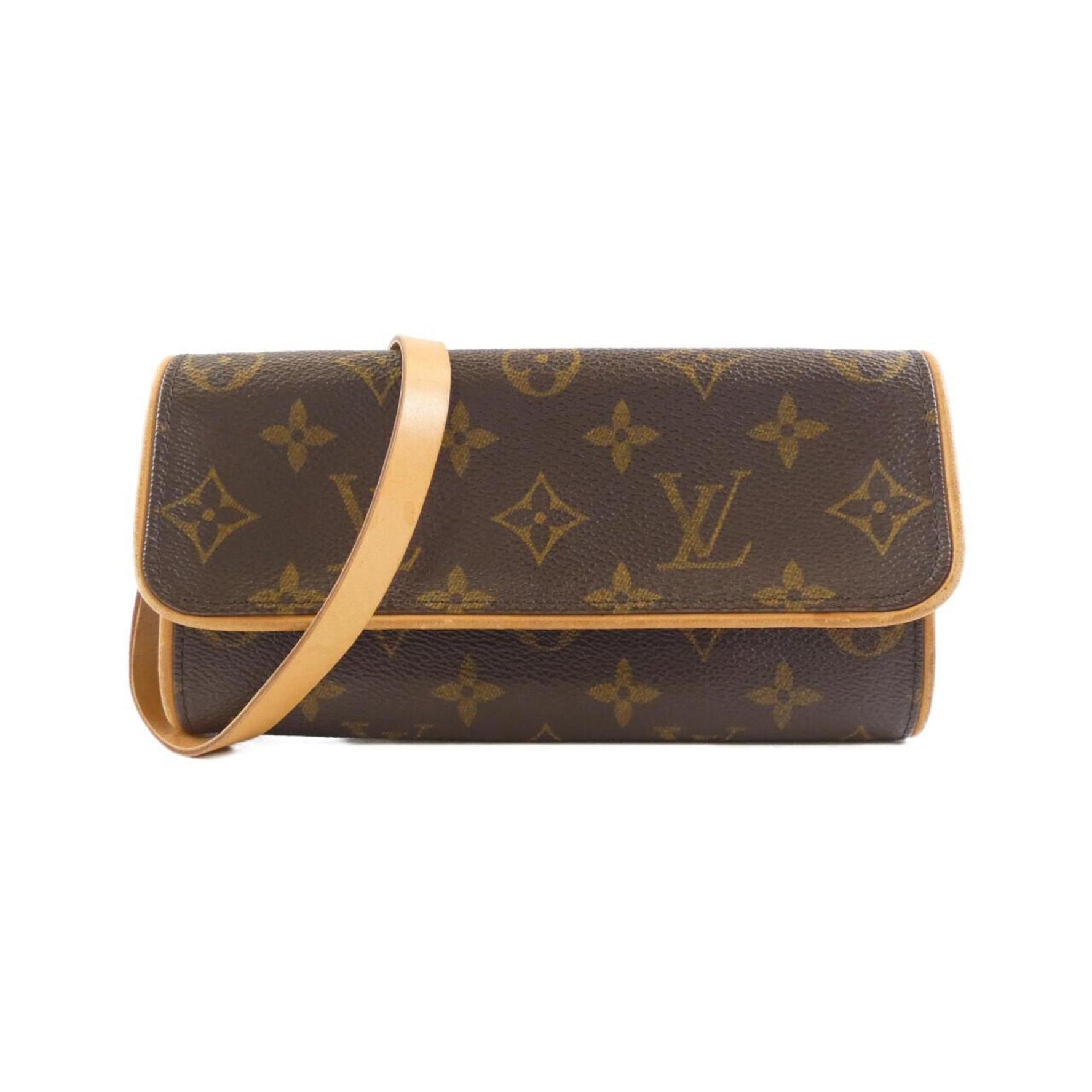 Louis Vuitton Monogram Pochette Twin PM Shoulder Bag