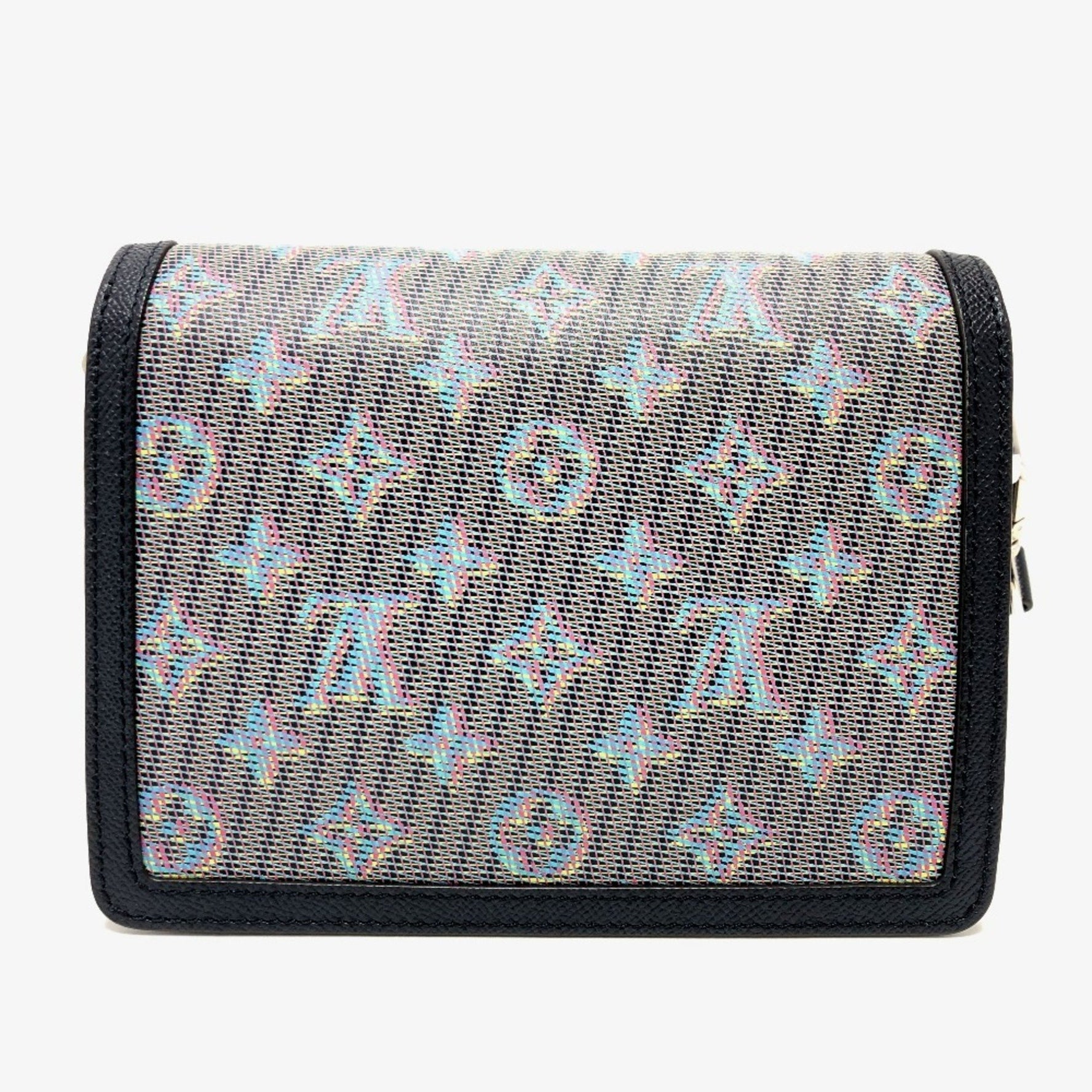 LOUIS VUITTON M55454 LV Pop Dauphine Mini Crossbody Bag/Shoulder Bag, Leather, Women's, Blue