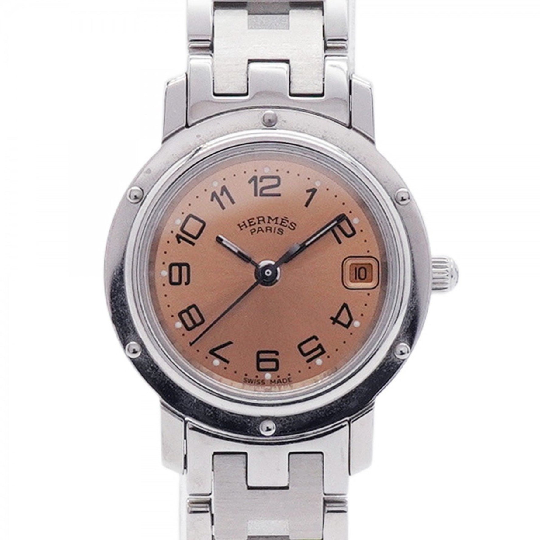 Hermès Clipper CL4.210 Pink Dial Women's Watch