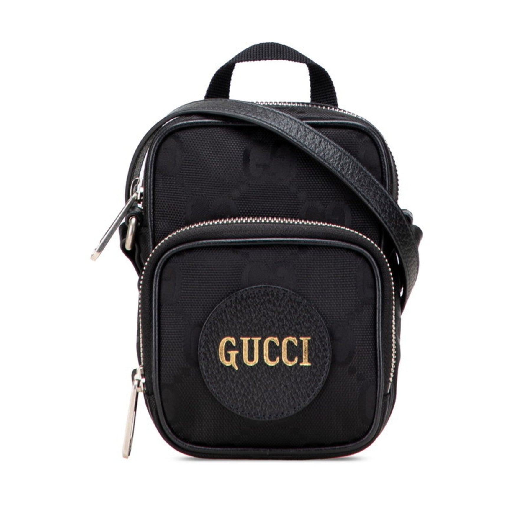 Gucci Off the Grid Shoulder Bag Nylon Leather