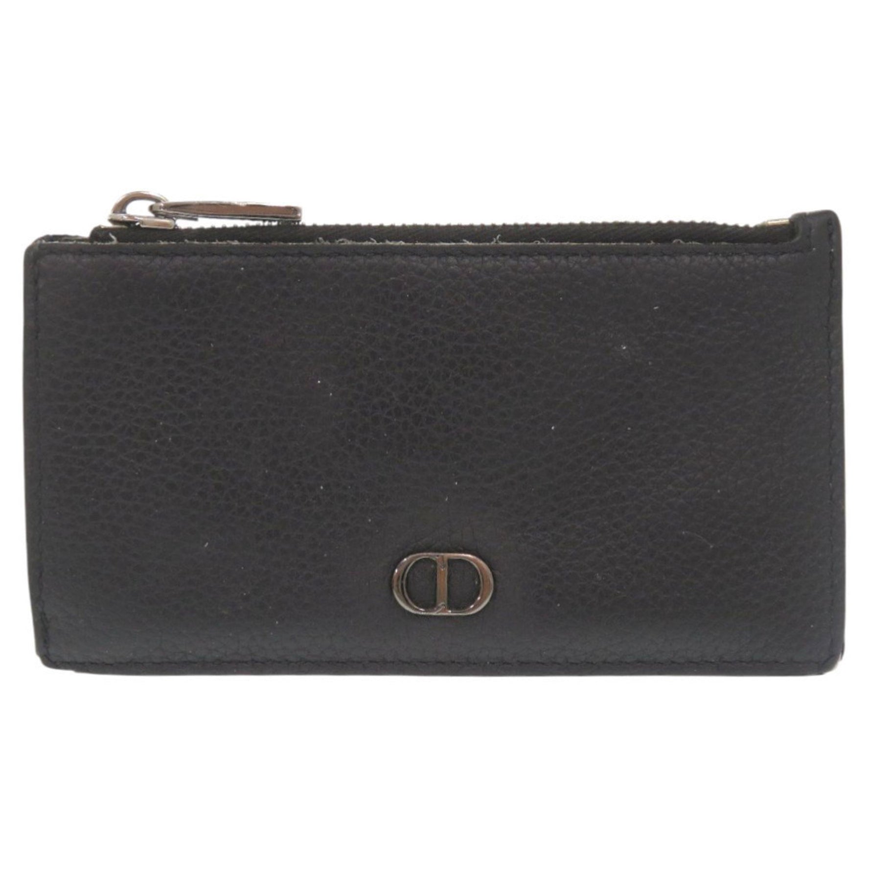 Christian Dior Dior CD Icon Leather Fragment Case Card 0816