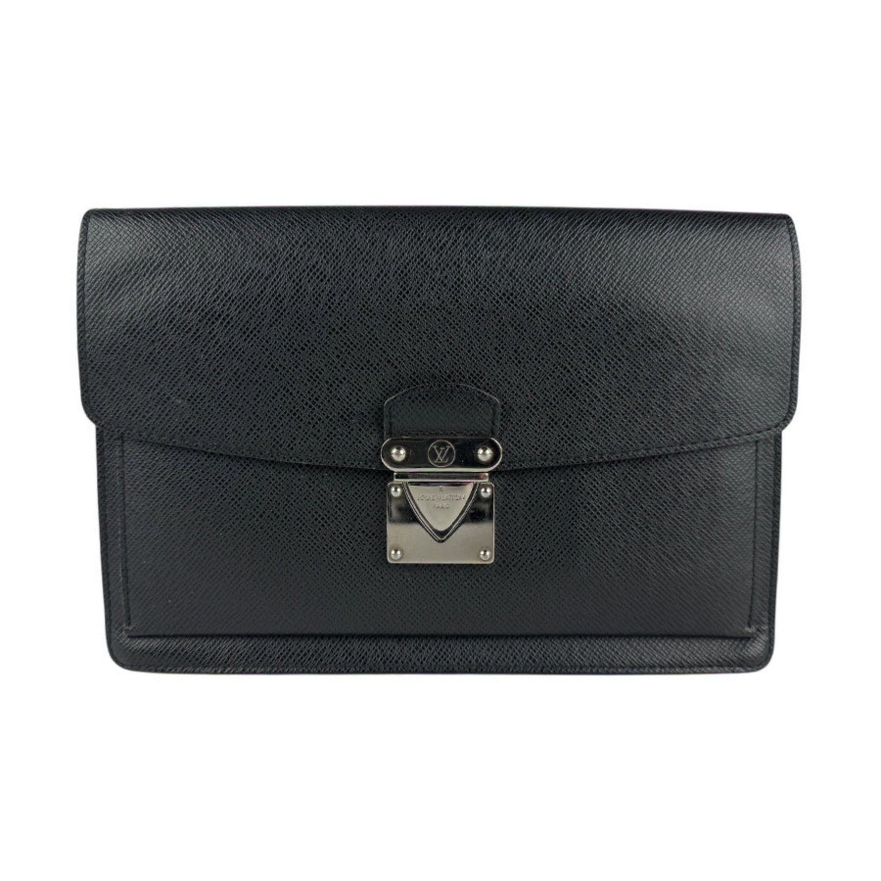 Louis Vuitton Taiga Belaia Second Bag, Ardoise, Men's, M32592 z6661