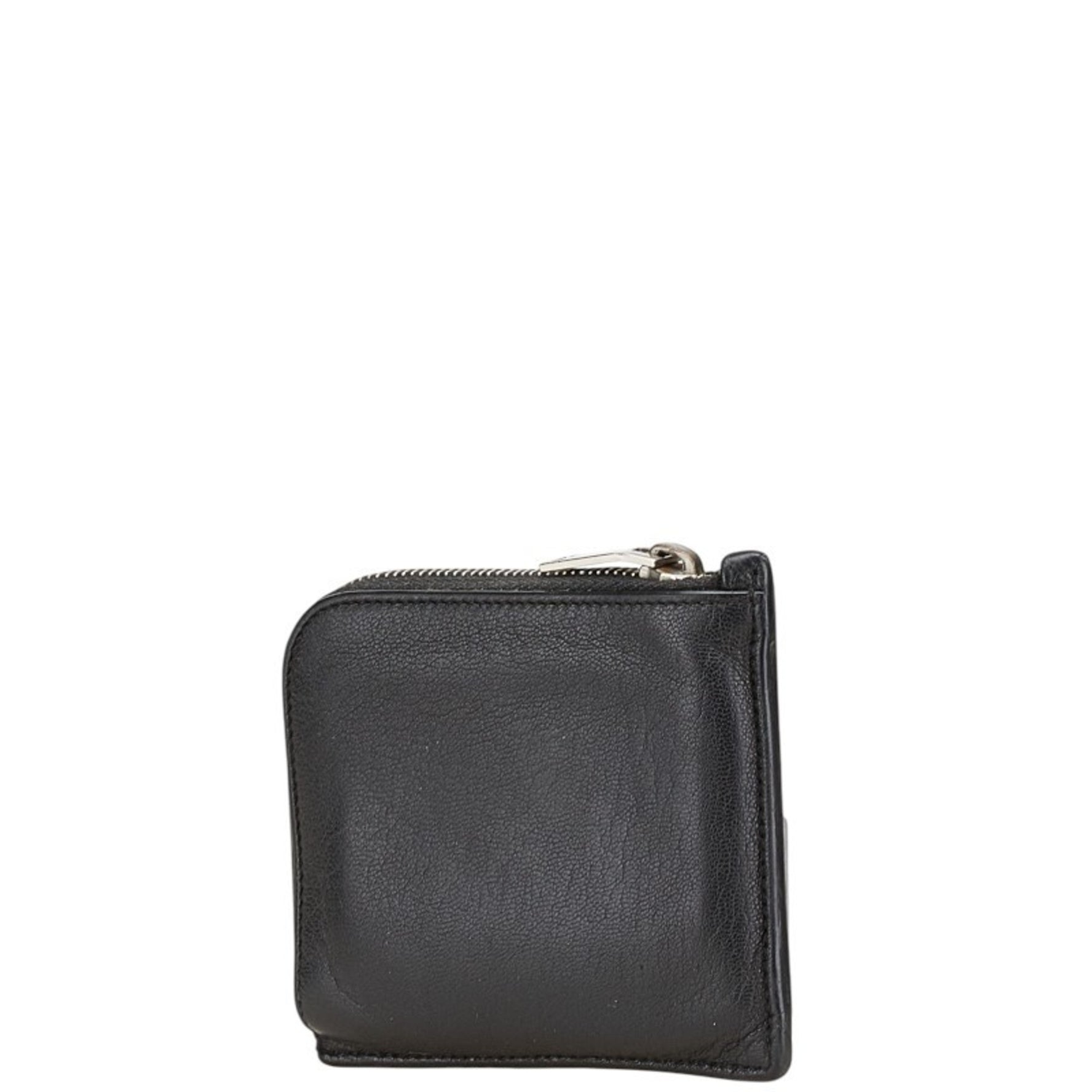 Saint Laurent L-shaped zipper wallet/coin case Leather