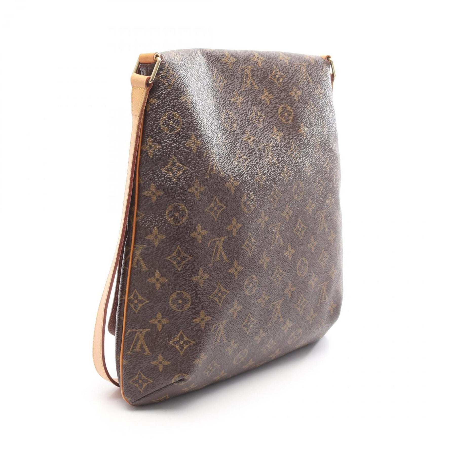 Louis Vuitton Musette Monogram Shoulder Bag, Coated Canvas and Leather, Brown