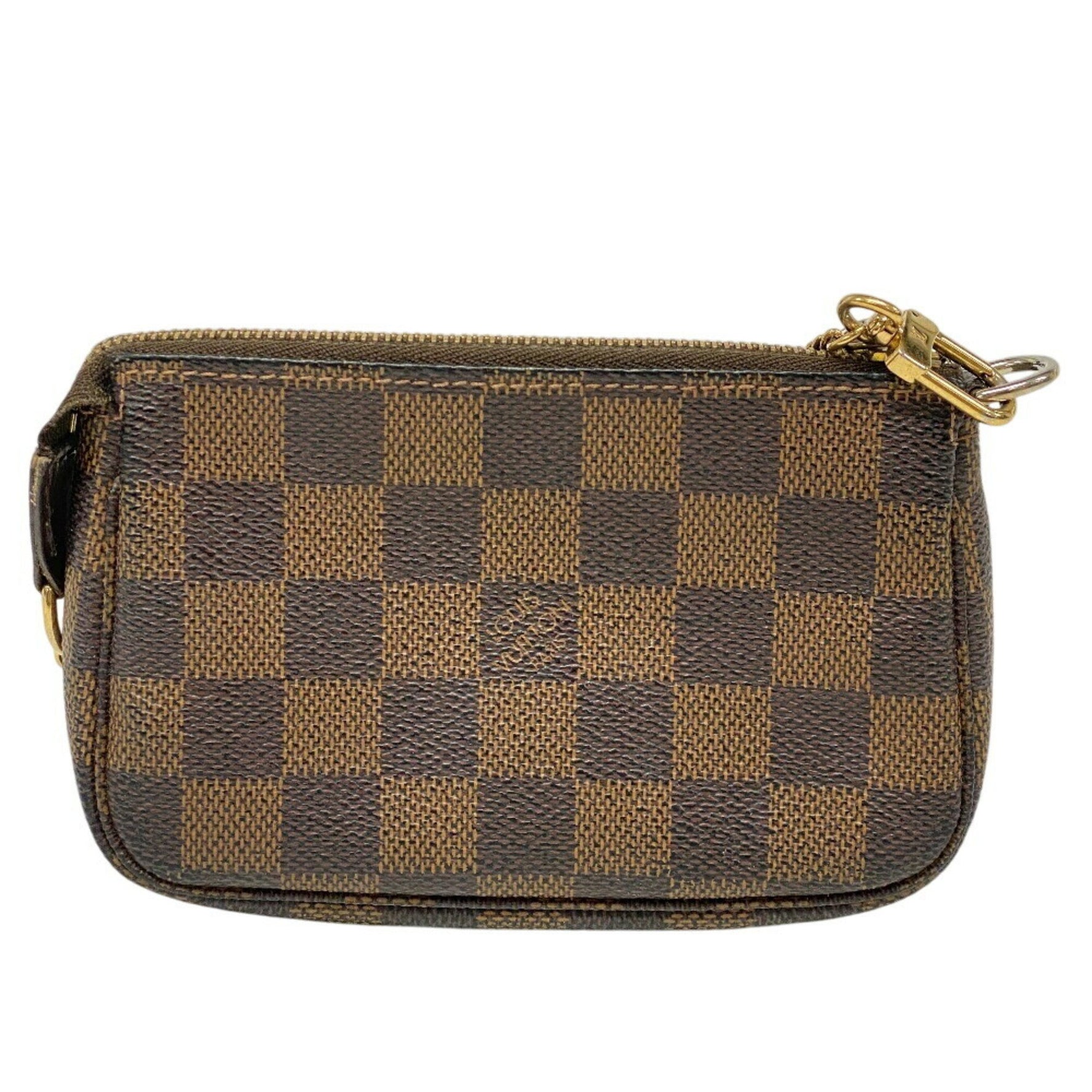 LOUIS VUITTON Louis Vuitton N58009 Mini Pochette Accessoires Pouch Damier High Brown Women's
