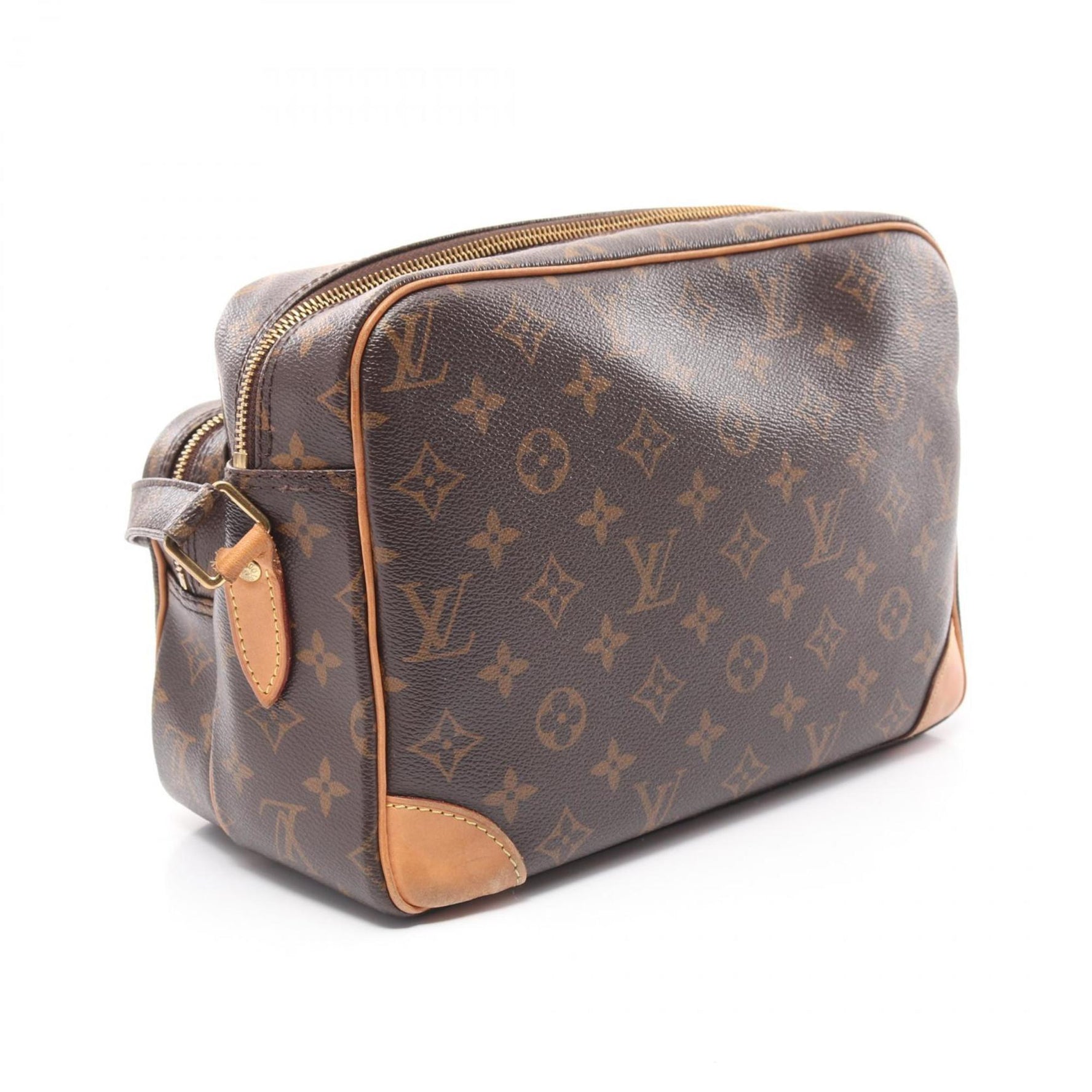 Louis Vuitton Nile Shoulder Bag, Coated Canvas and Leather, Monogram