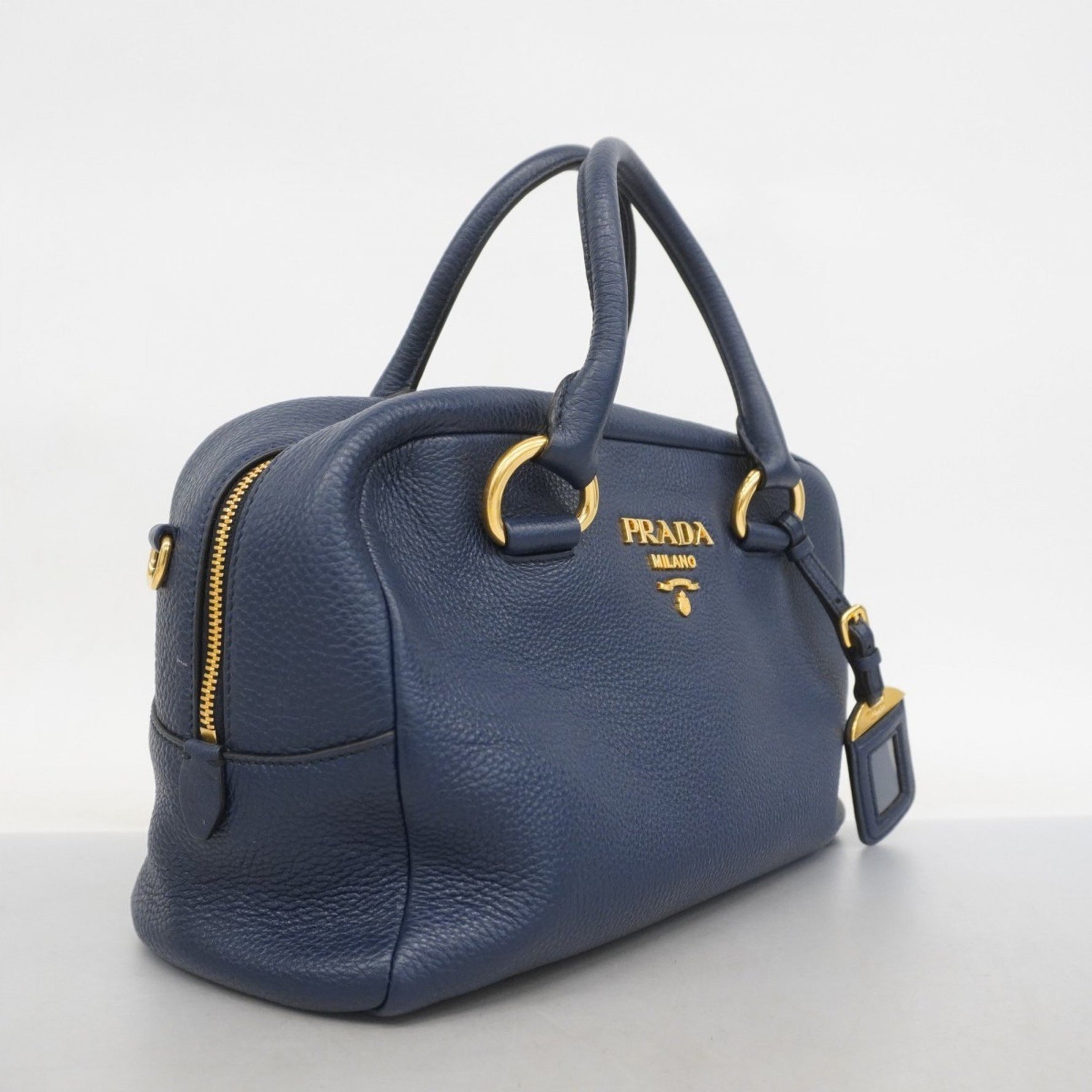 Prada handbag, leather, bag