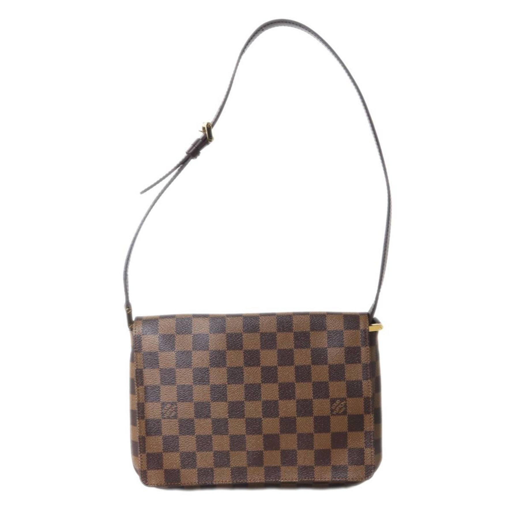 Louis Vuitton Musette Tango Short Shoulder Bag Damier Ebene IS
