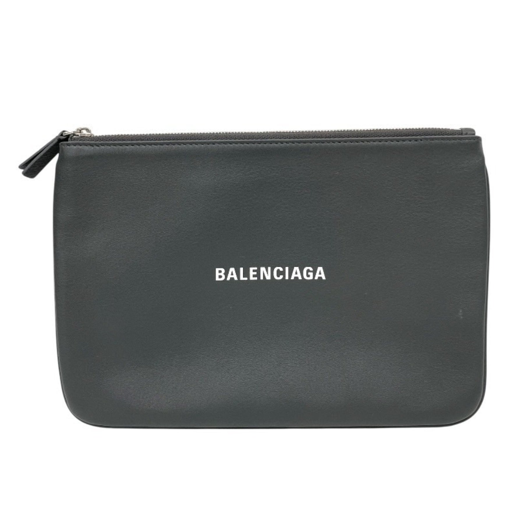 BALENCIAGA Everyday Pouch Leather Pouch, and Men's