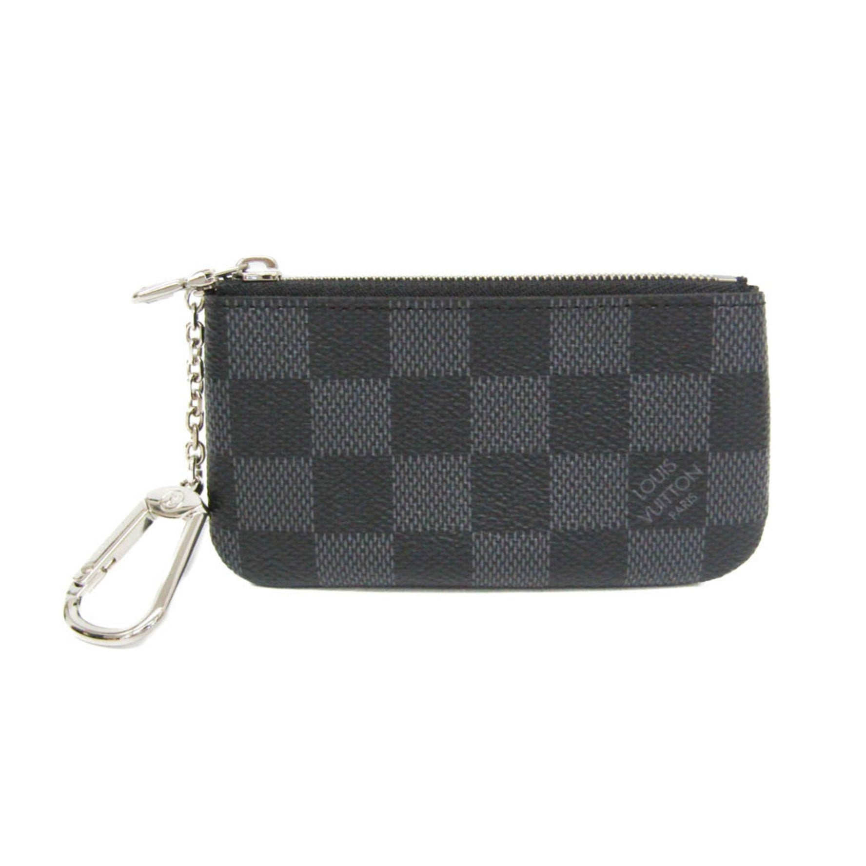 Louis Vuitton Damier Graphite Key Pouch Damier Graphite Coin Purse/coin Case Damier Graphite