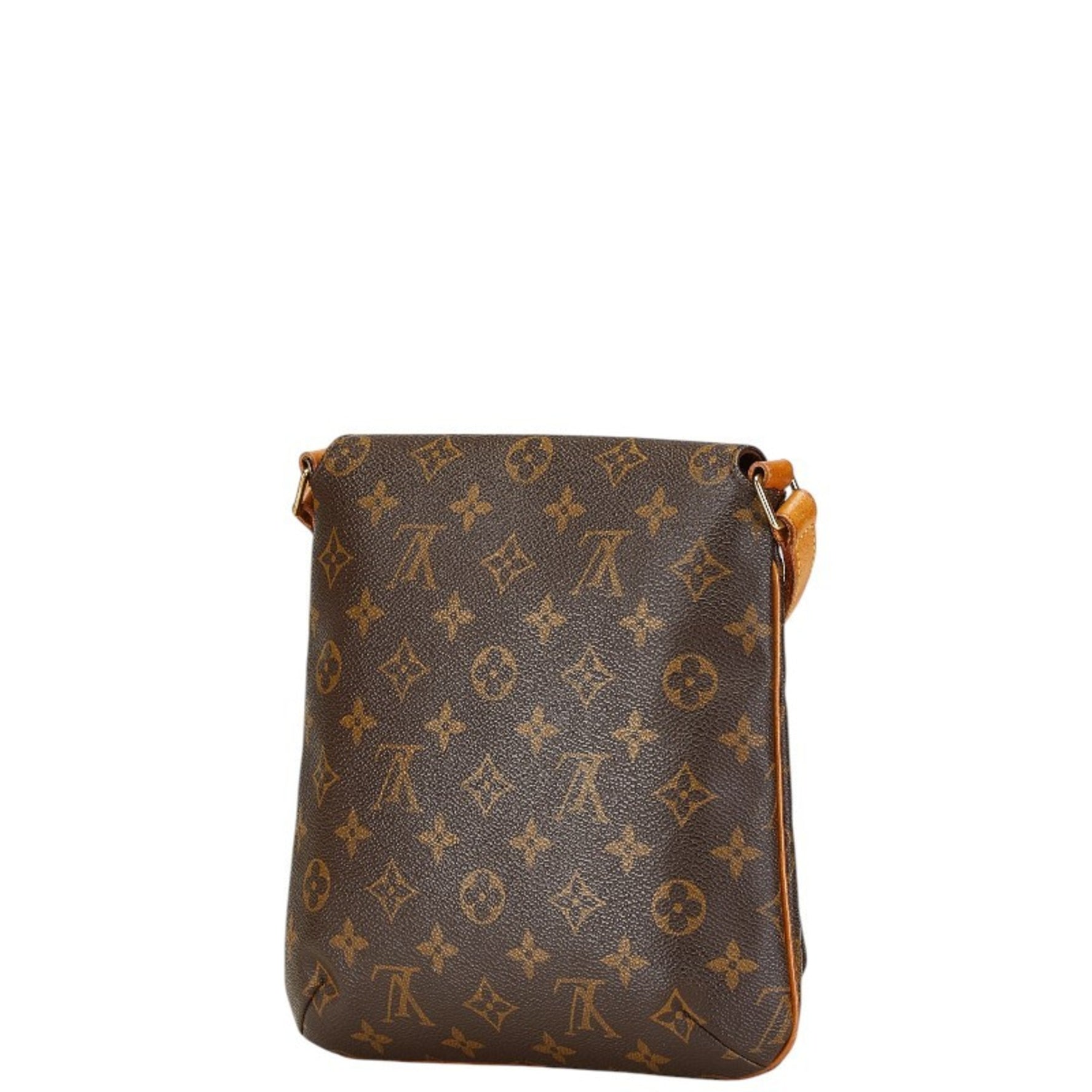 Louis Vuitton Monogram Musette Salsa Short Shoulder Bag M51258 Brown PVC Leather Women's LOUIS VUITTON