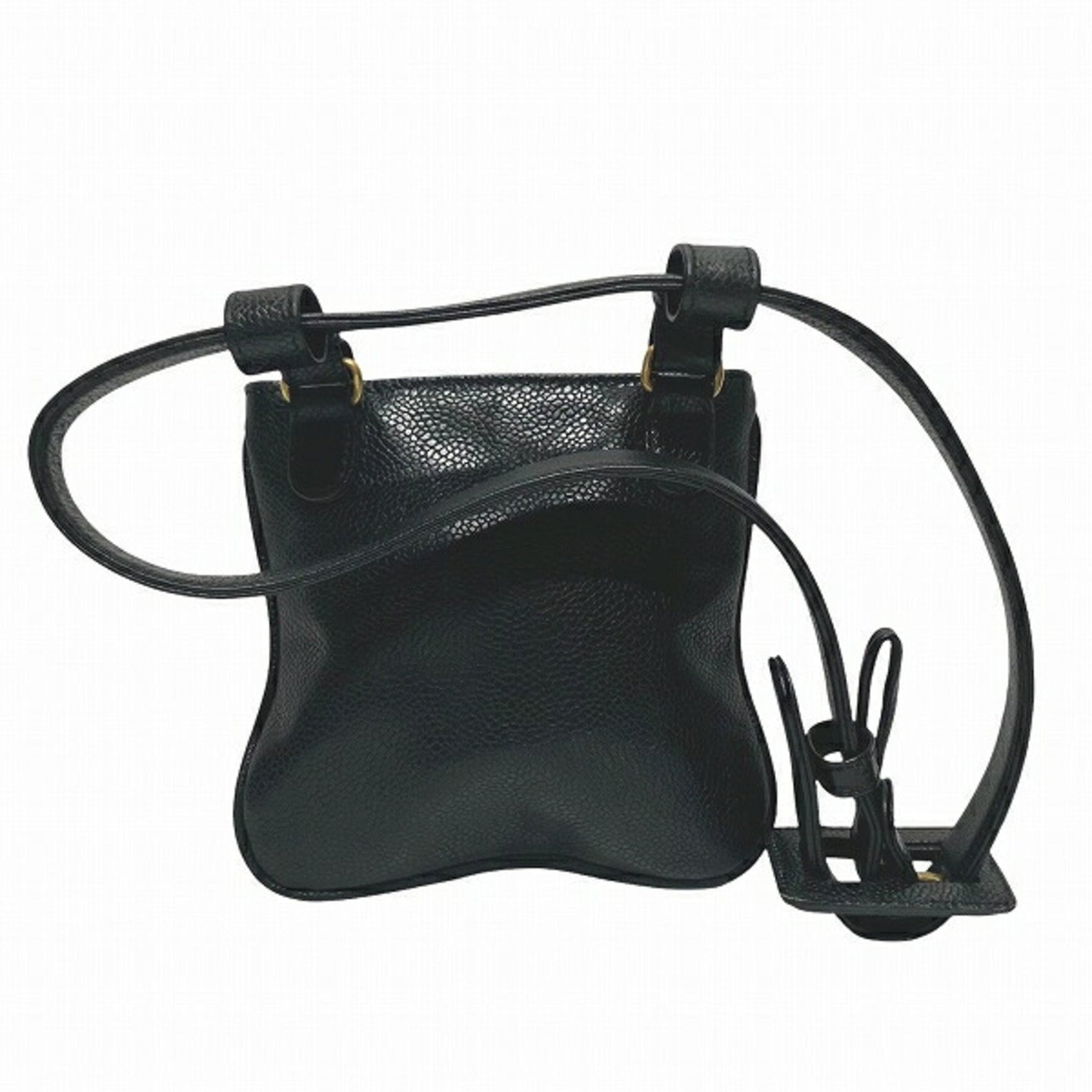 Chanel Caviar Skin Coco Mark Bag Waist Pouch Body