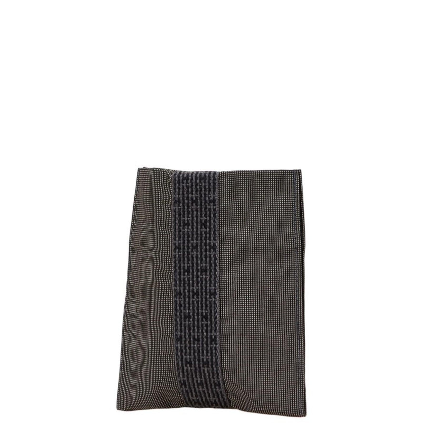 Hermes Air Line Shoulder Bag Pochette Canvas