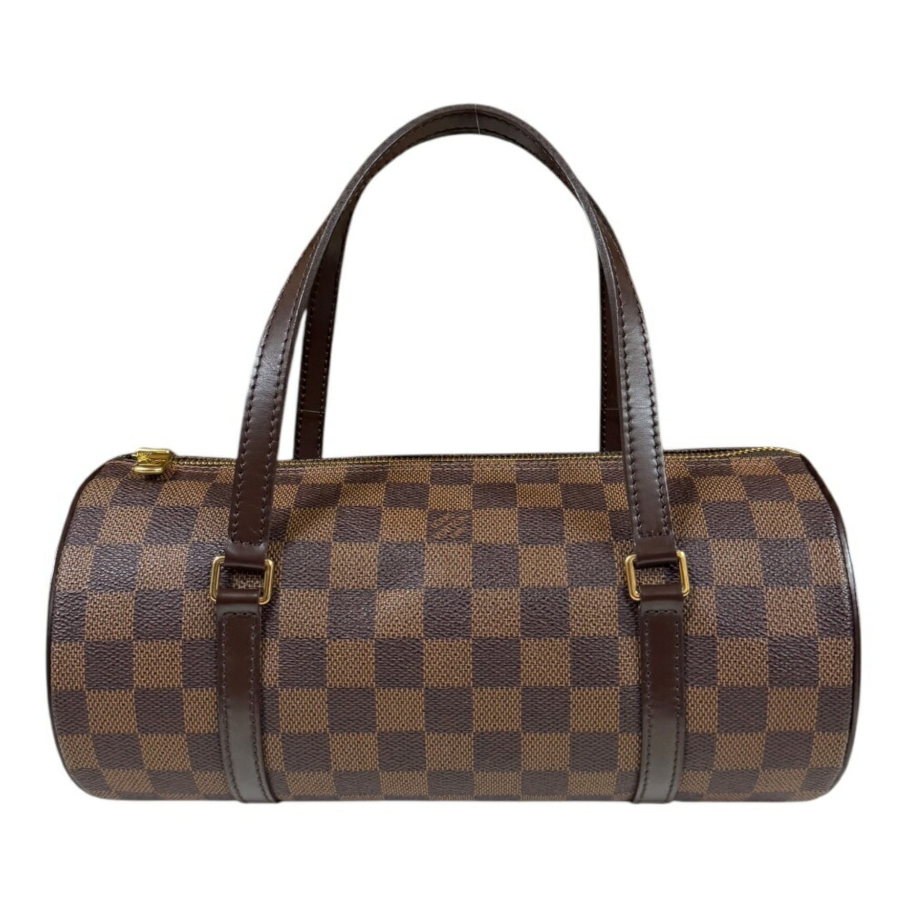 Louis Vuitton Papillon 26 Damier Handbag Canvas Brown