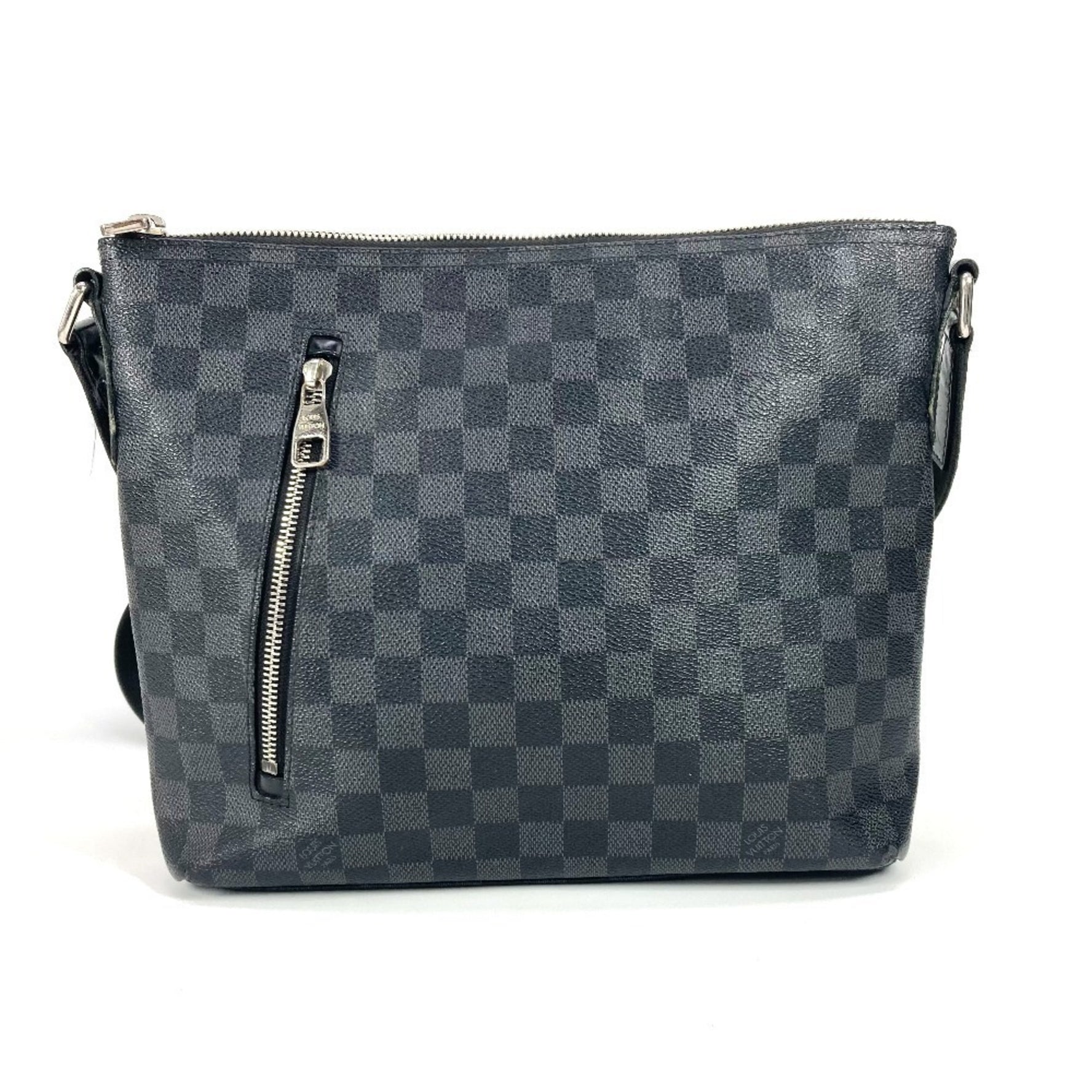 Louis Vuitton Damier Graphite Mick PM Bag, Crossbody Shoulder Canvas, Men's