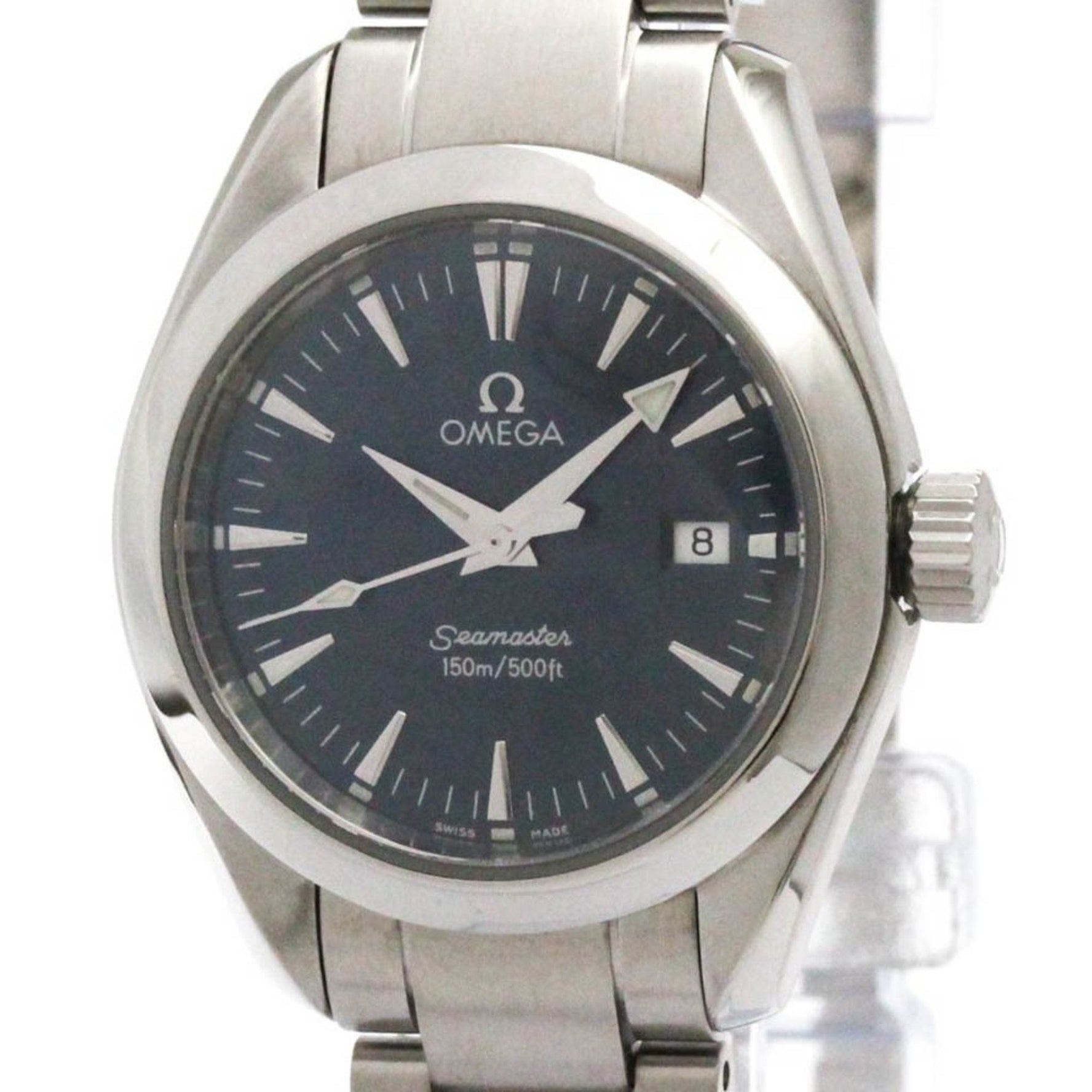 OMEGA Seamaster Aqua Terra Quartz Ladies Watch 2577.80 Polished