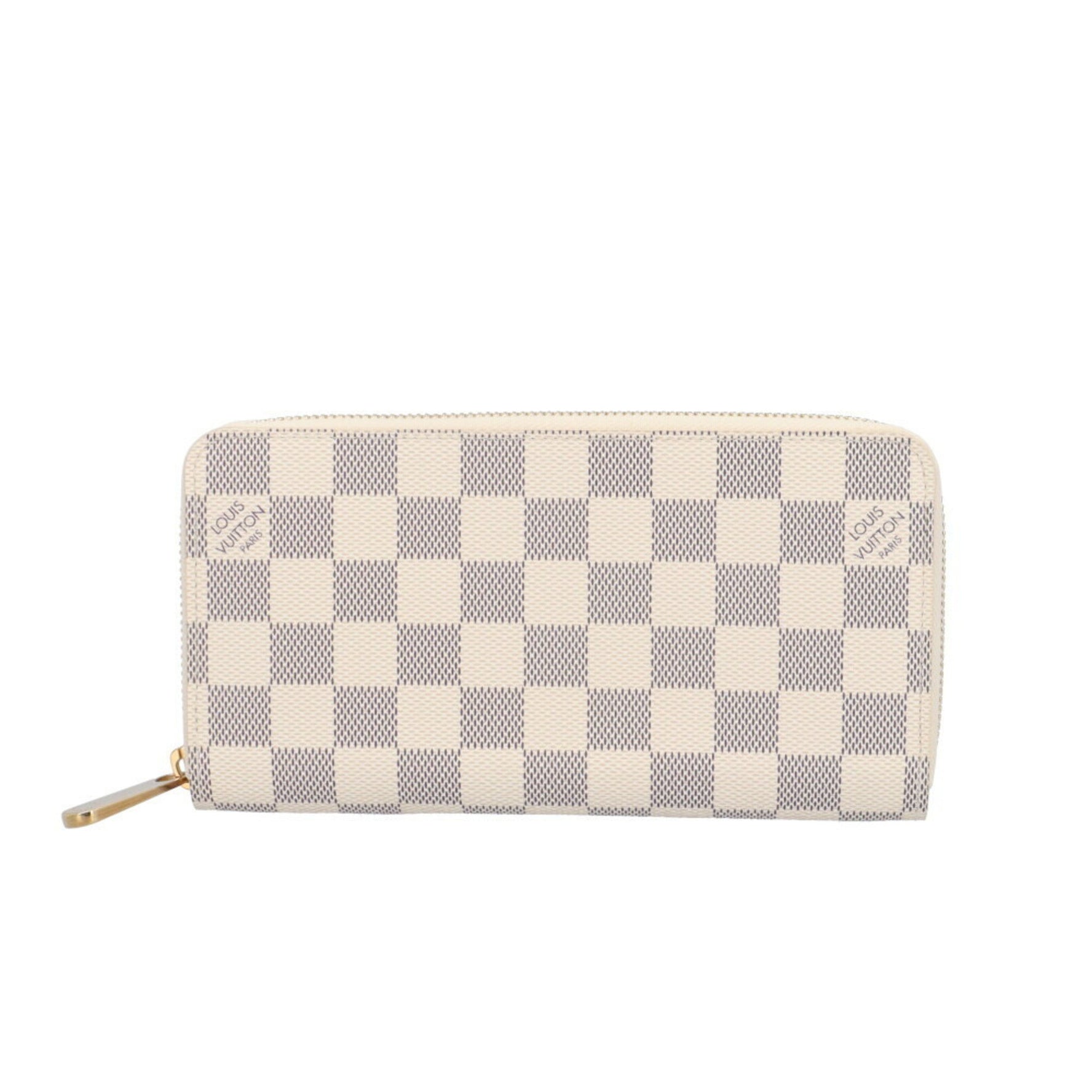 Louis Vuitton Zippy Wallet Damier Azur Canvas Long Unisex LOUIS VUITTON