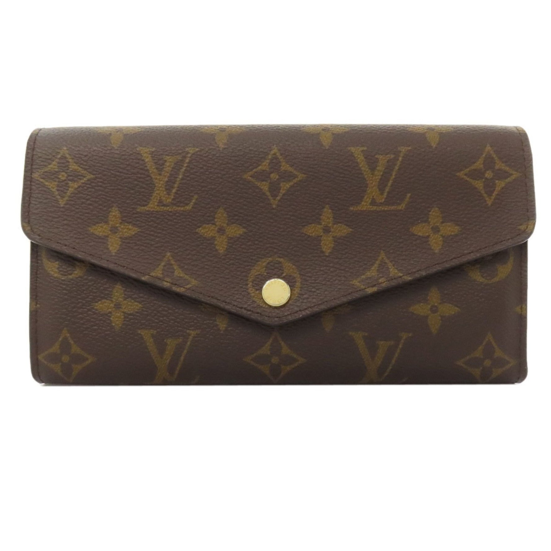 Louis Vuitton Portefeuille Sarah Long Wallet in Monogram Canvas