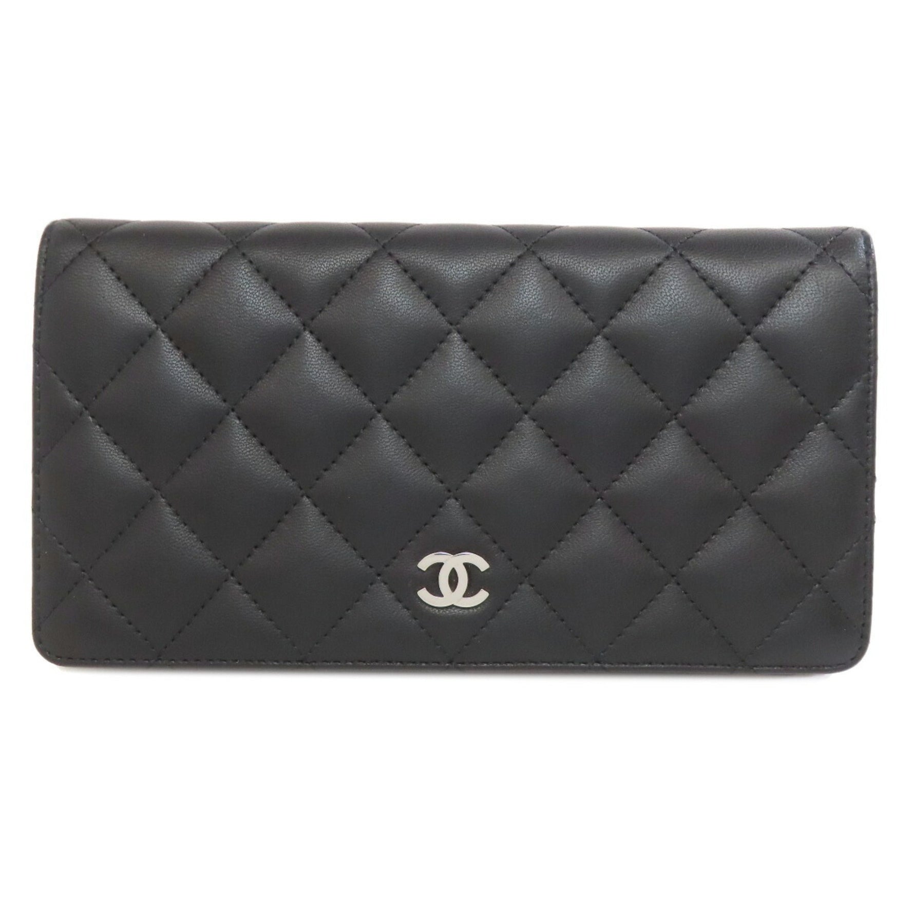 Chanel Matelasse Long Wallet Lambskin