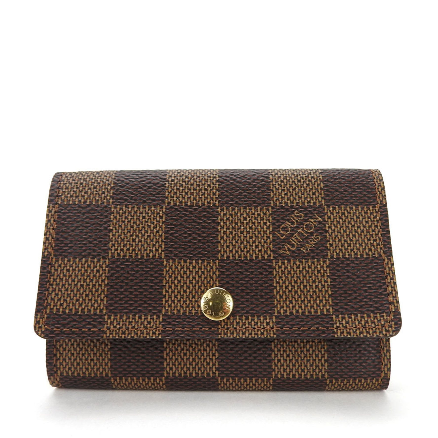 Louis Vuitton Key Case 6 Series Multicle Damier Accessories Men Women Unisex LOUISVUITTON LV key cas ebrown