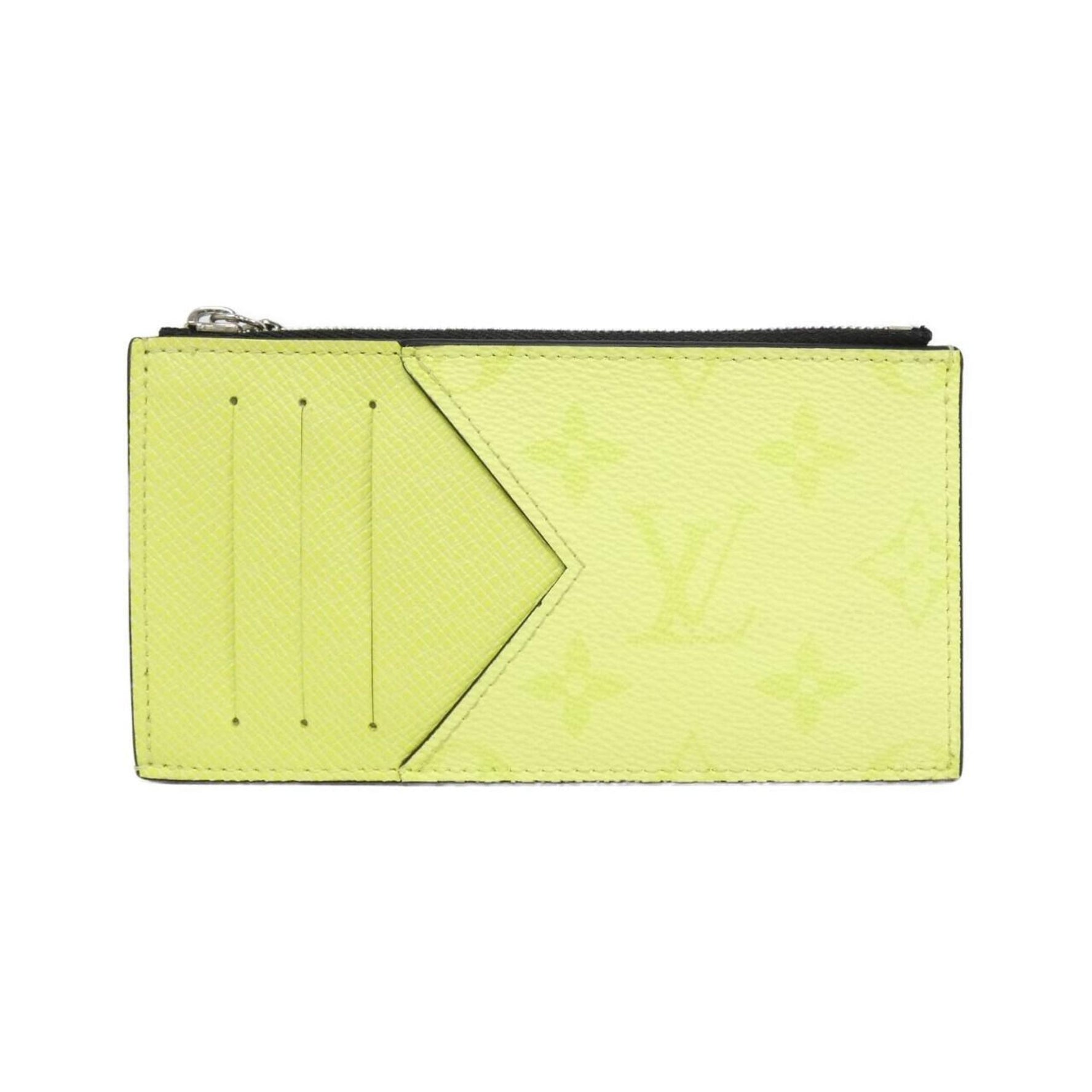 Louis Vuitton Taiga Llama Coin and Card Holder