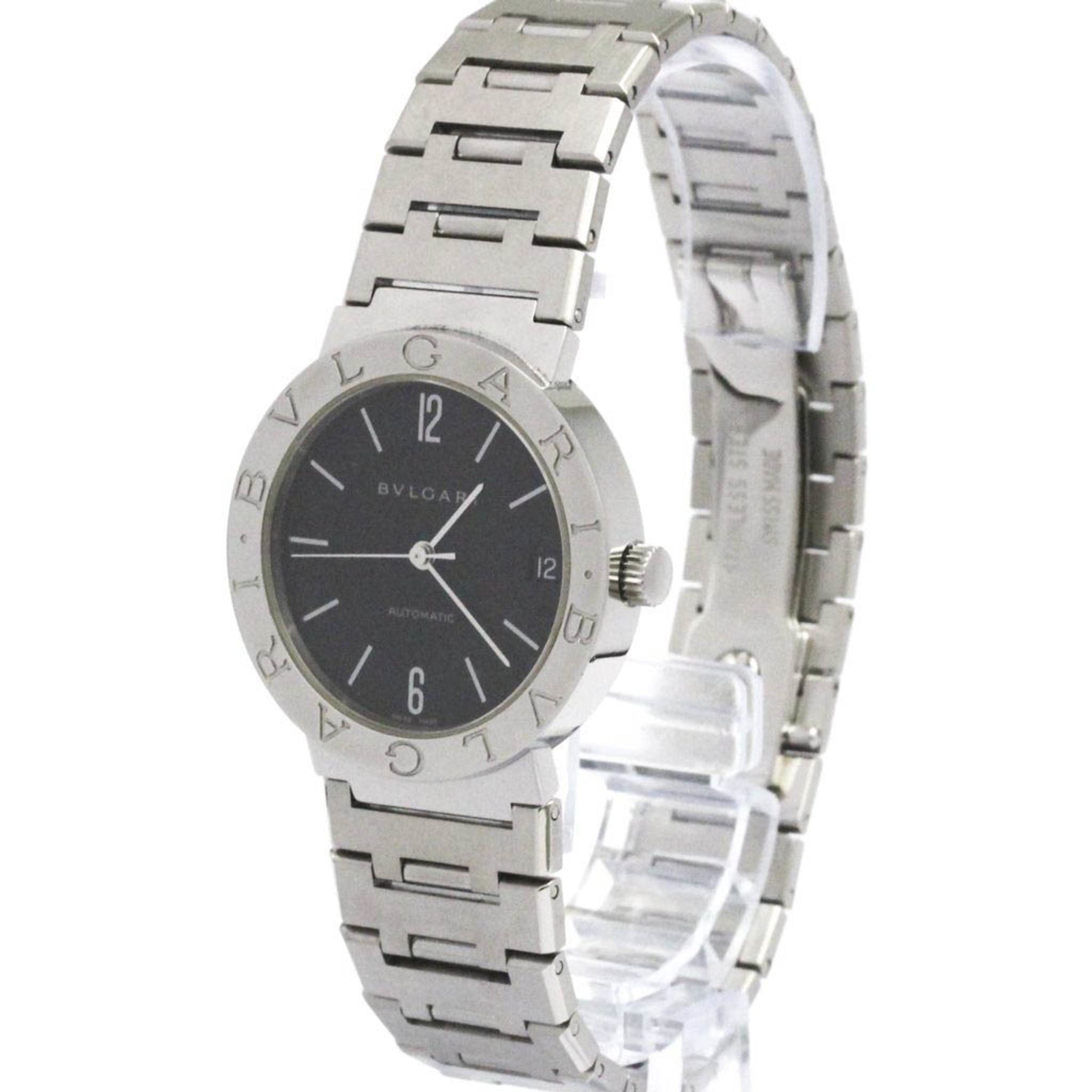 BVLGARI BVLGARI-BVLGARI Steel Automatic Watch AUTO Polished