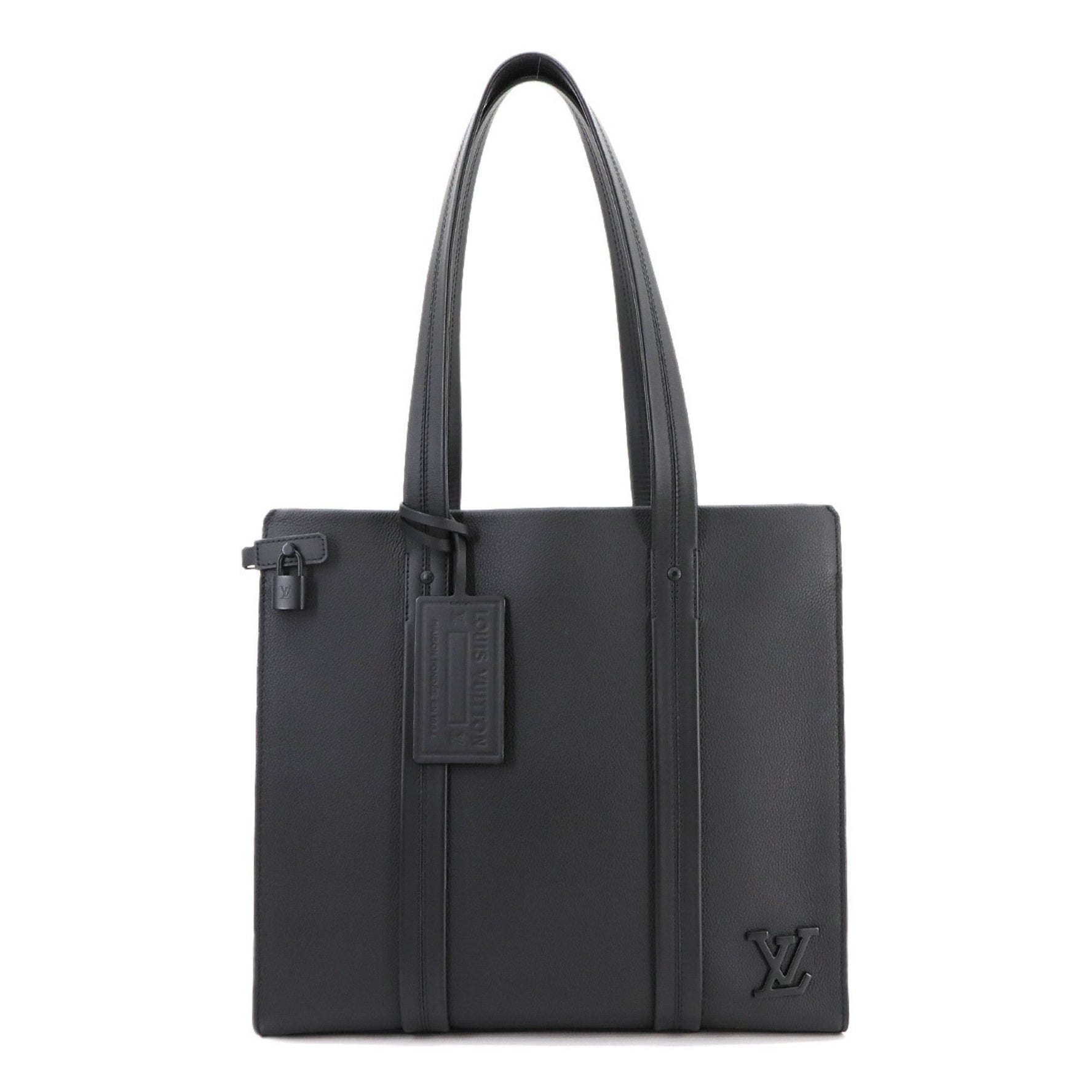 Louis Vuitton Aerogram Takeoff Tote Bag, Leather, RFID
