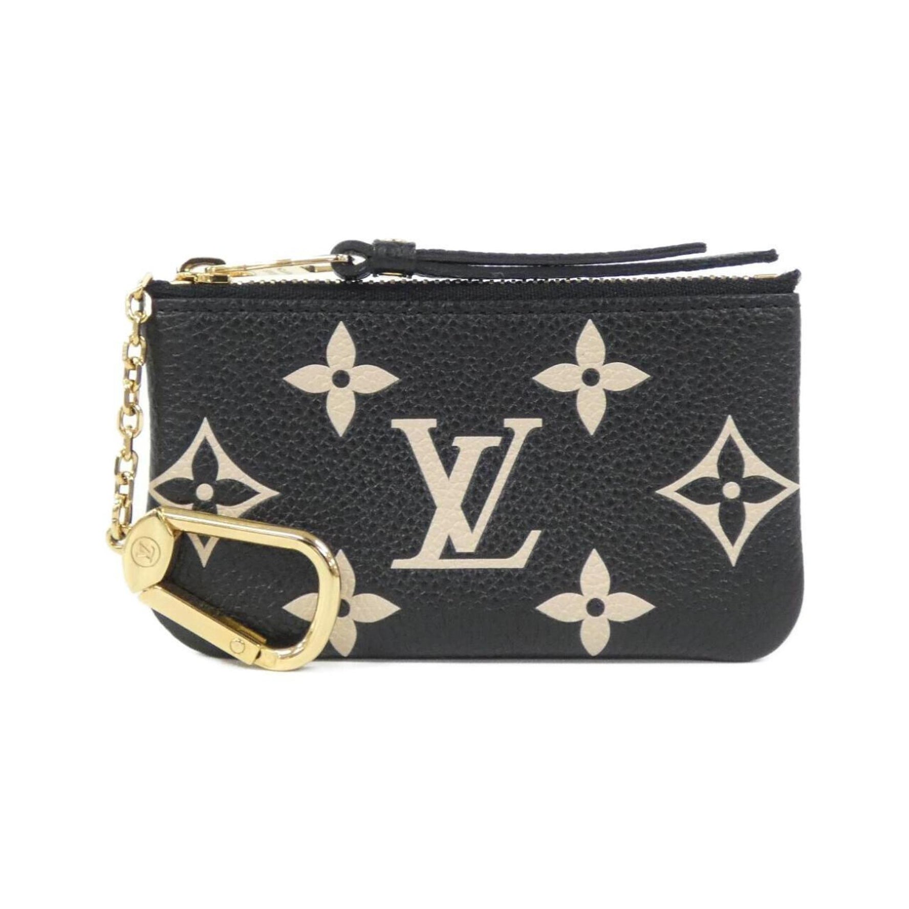 Louis Vuitton Bicolor Monogram Empreinte Pochette Cle Coin & Key Case