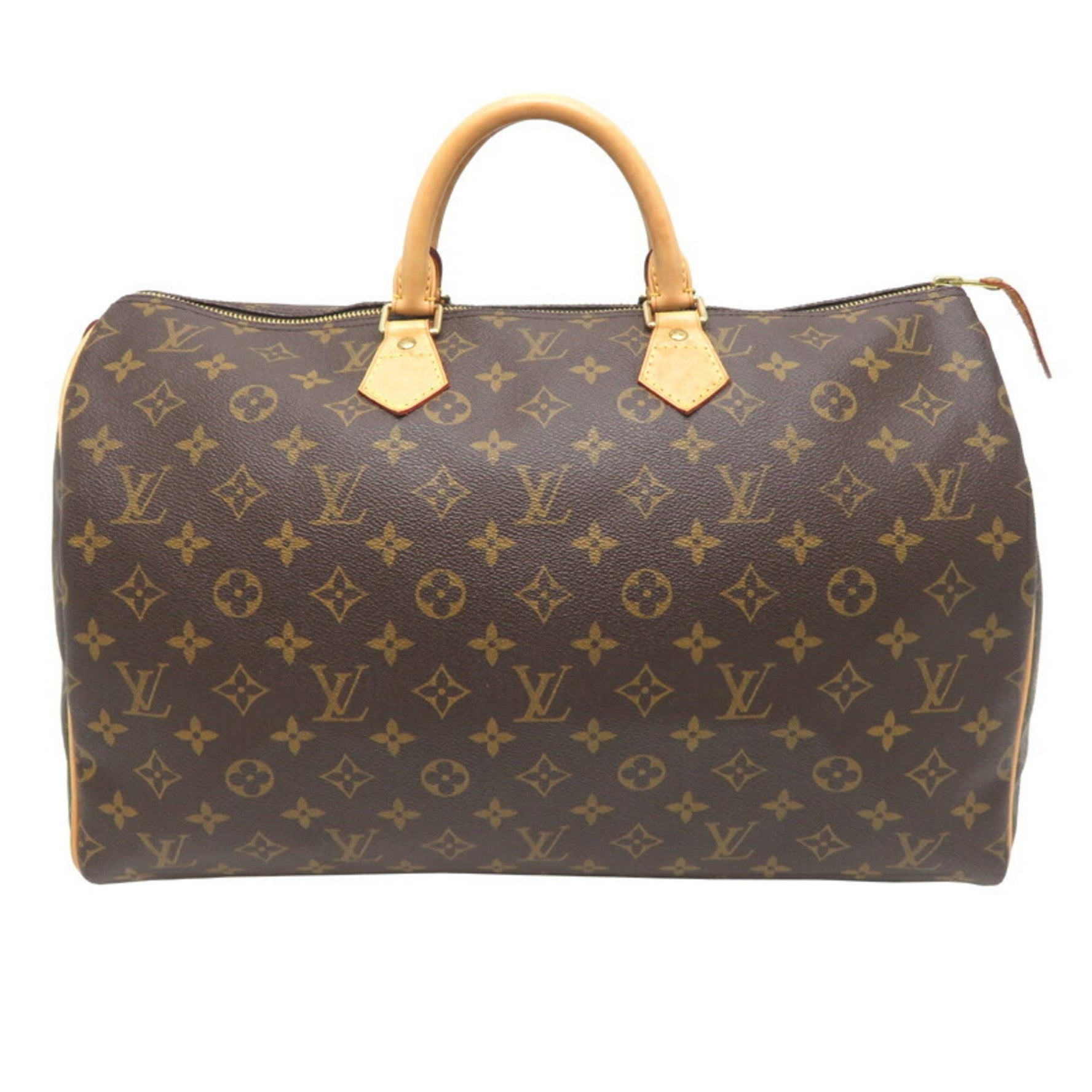Louis Vuitton Speedy 40 Women's and Men's Boston Bag Monogram Brown