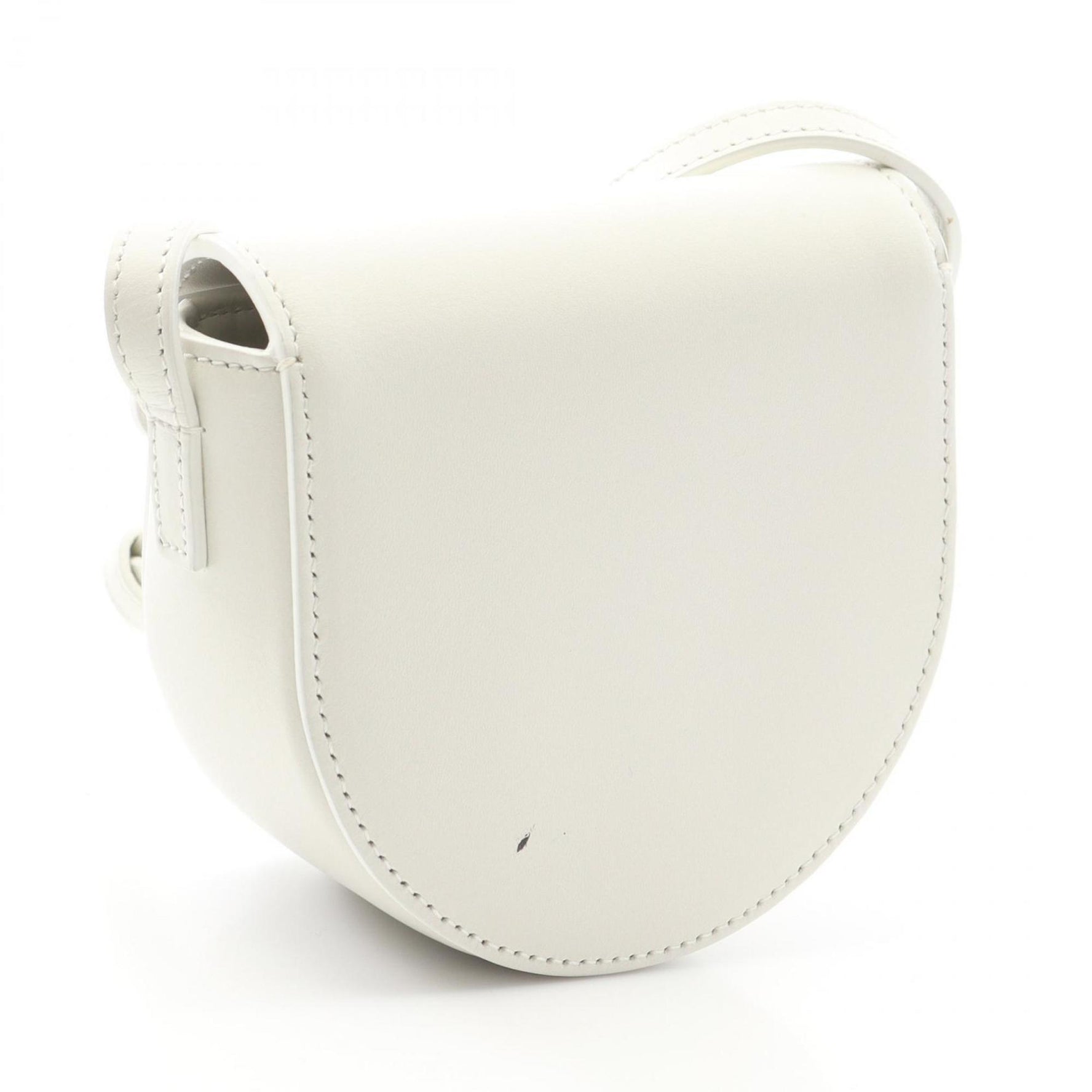 Celine Mini Besas Claire Triomphe Shoulder Bag, Leather
