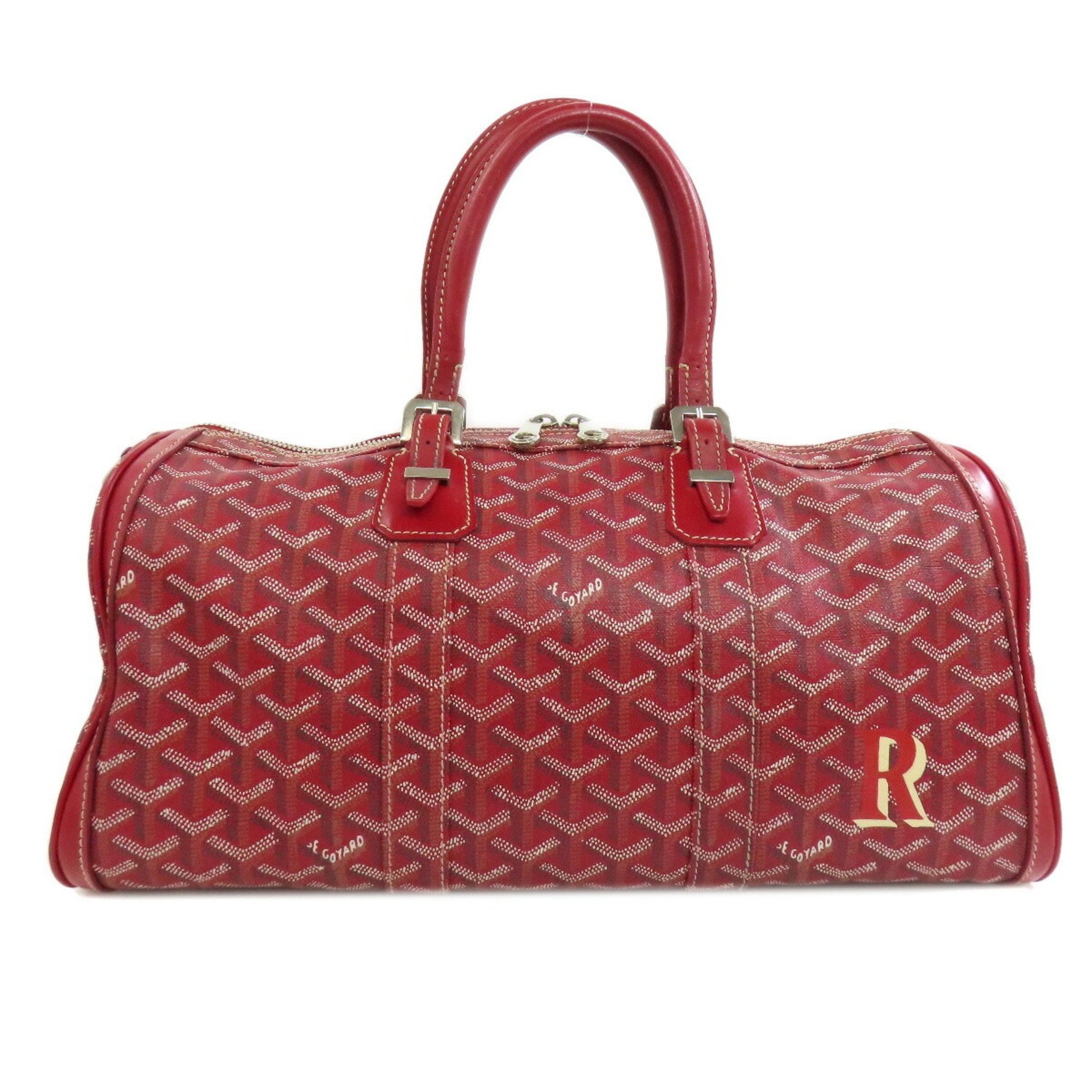 Goyard Croisjour 40 Boston Bag Coated Canvas