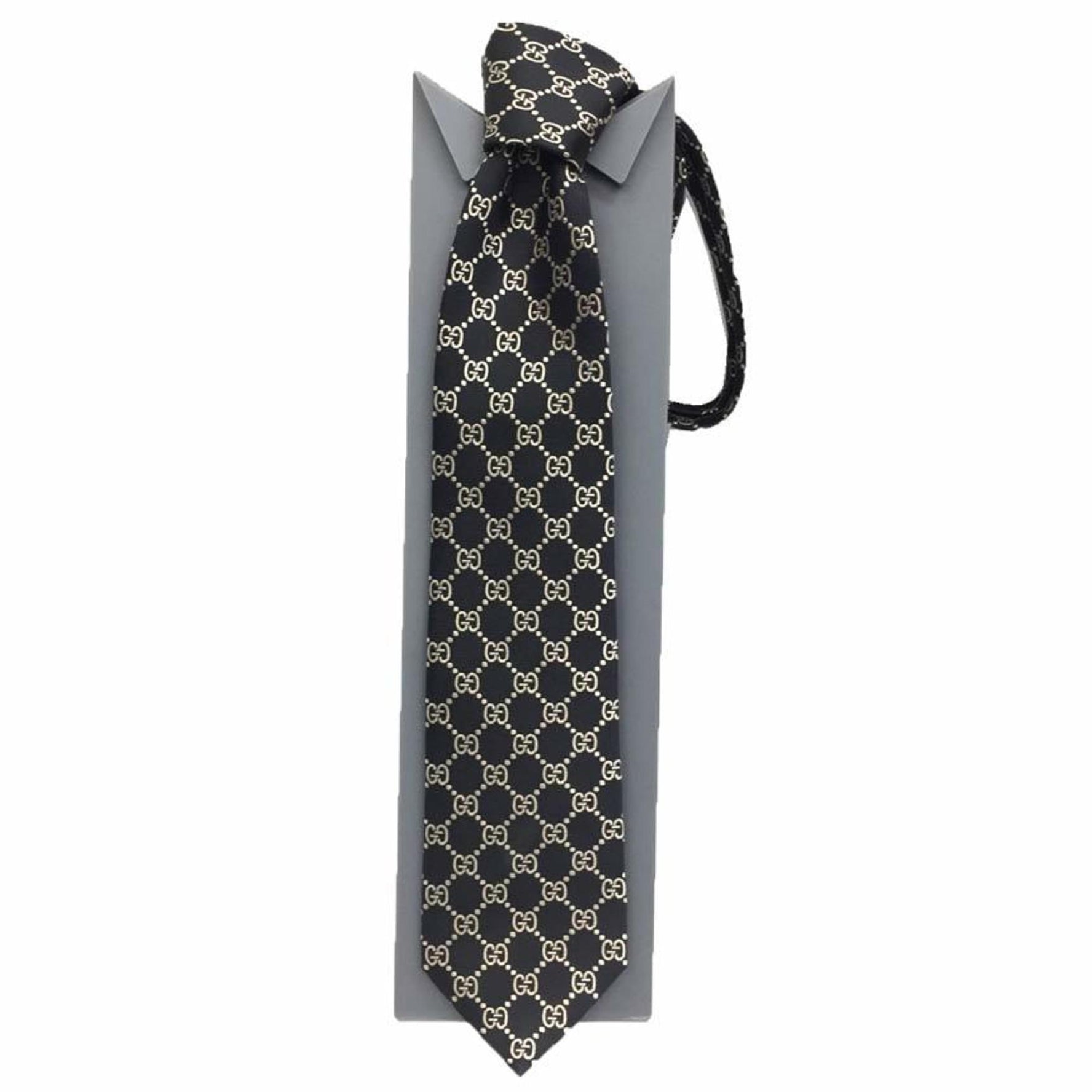 GUCCI tie GG silk