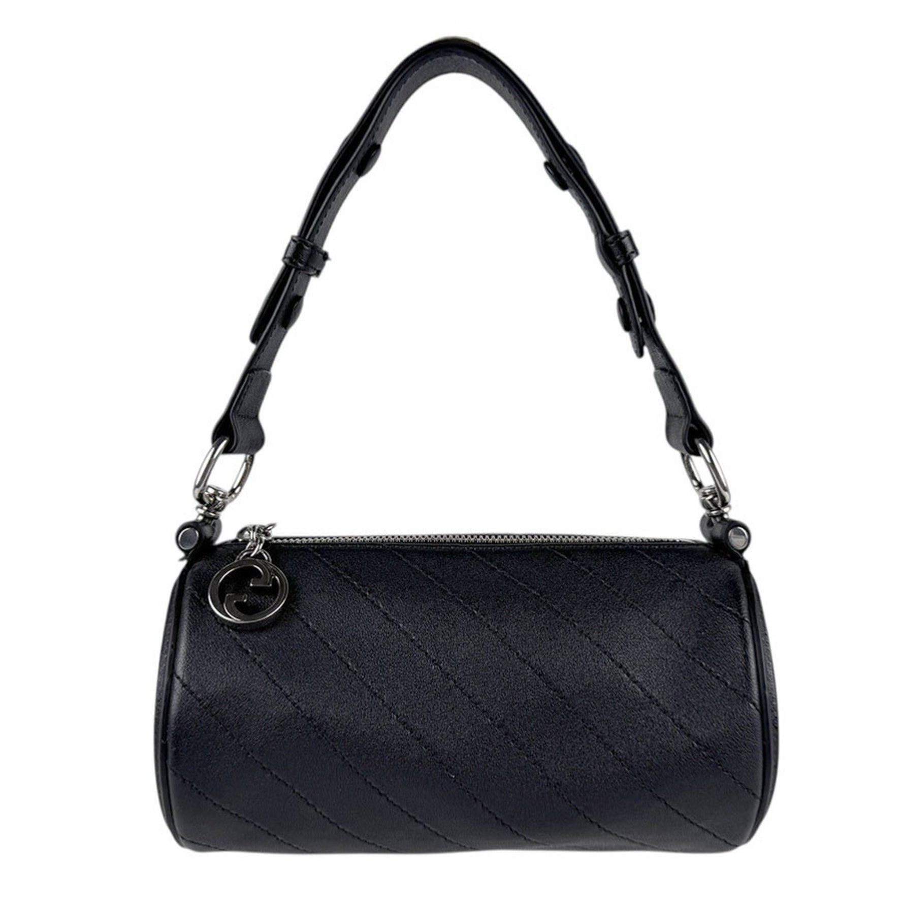 GUCCI Blondie Leather Black Handbag for Women z5208