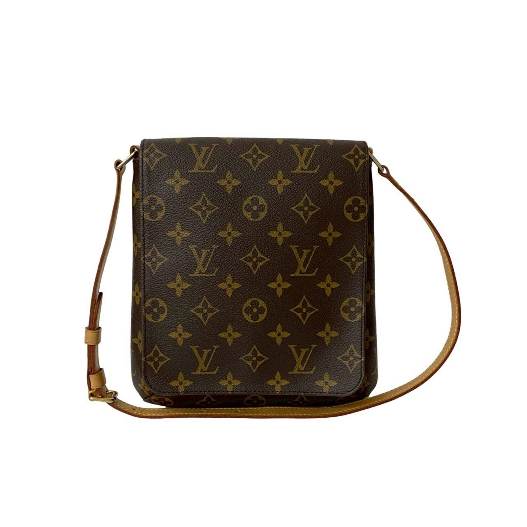 Louis Vuitton Musette Salsa Monogram Leather Semi-Shoulder Bag in [Free Shipping]